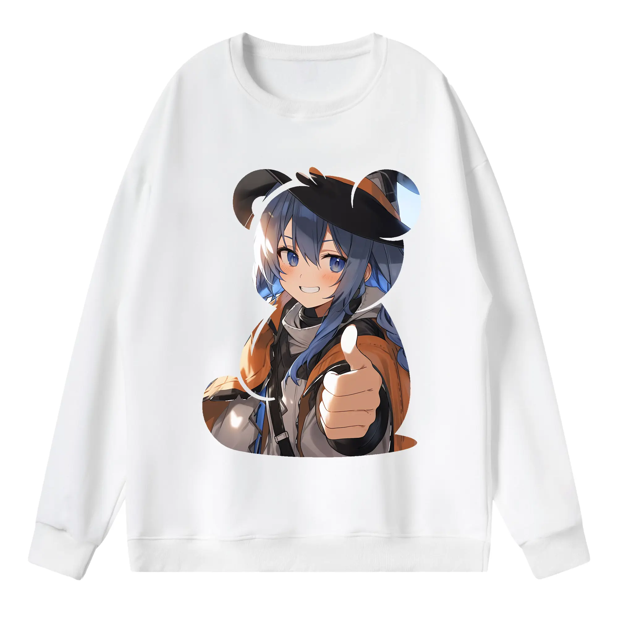 無職転生 グッズ,ロキシー・ミグルディア - 薄手 クルーネック スウェット 裏毛260g · ポリエステル 春秋向け カジュアル 男女兼用 · トレーナー デイリー スポーツ 散歩に最適