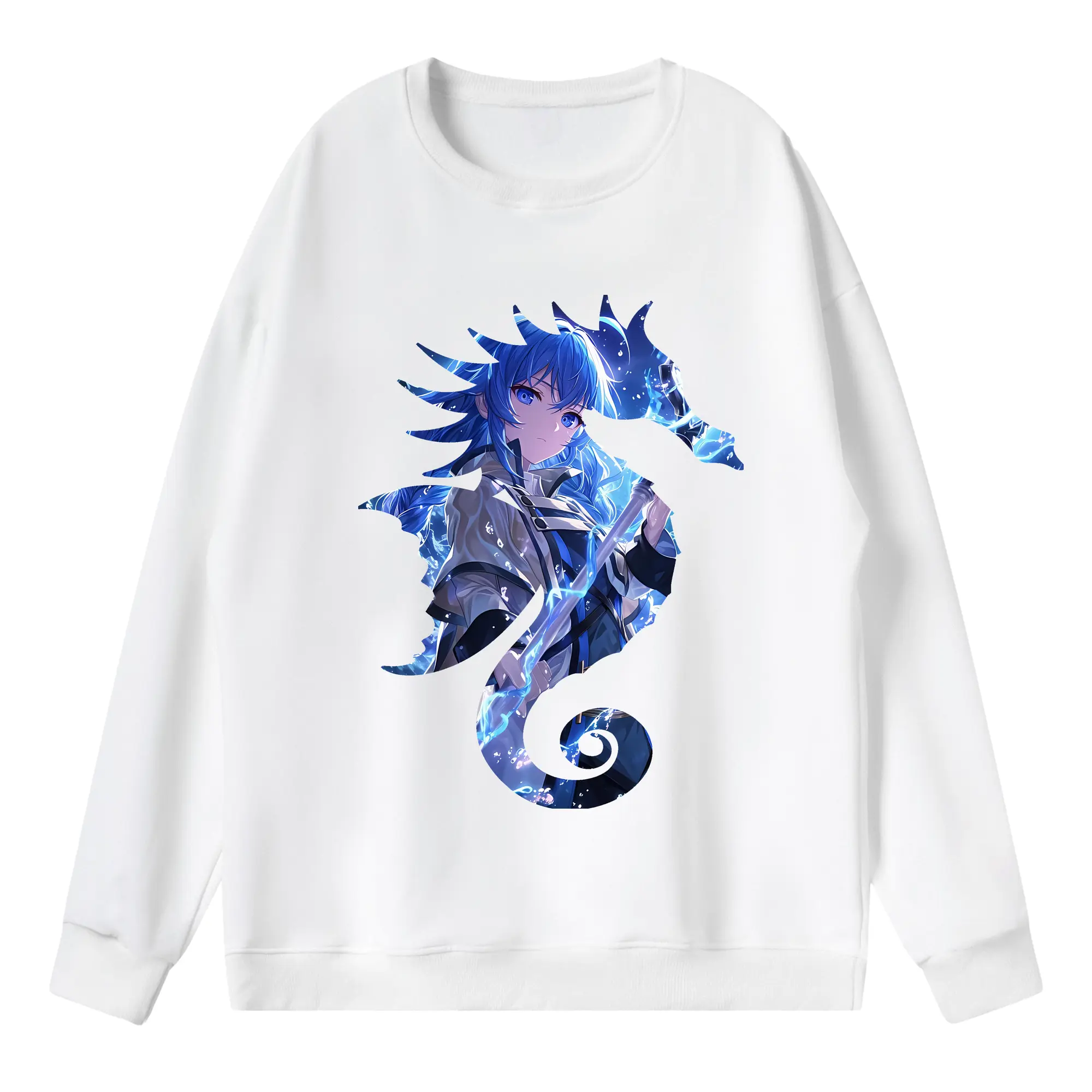 無職転生 グッズ,ロキシー・ミグルディア - 薄手 クルーネック スウェット 裏毛260g · ポリエステル 春秋向け カジュアル 男女兼用 · トレーナー デイリー スポーツ 散歩に最適