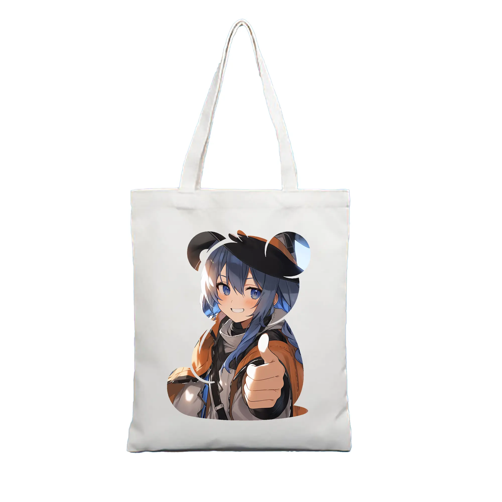 無職転生 グッズ,ロキシー・ミグルディア - 縦型キャンバス手提げバッグ（トートバッグ） ・ キャンバス素材 ・ ショッピング用 ・ 軽量 丈夫 お手入れ簡単
