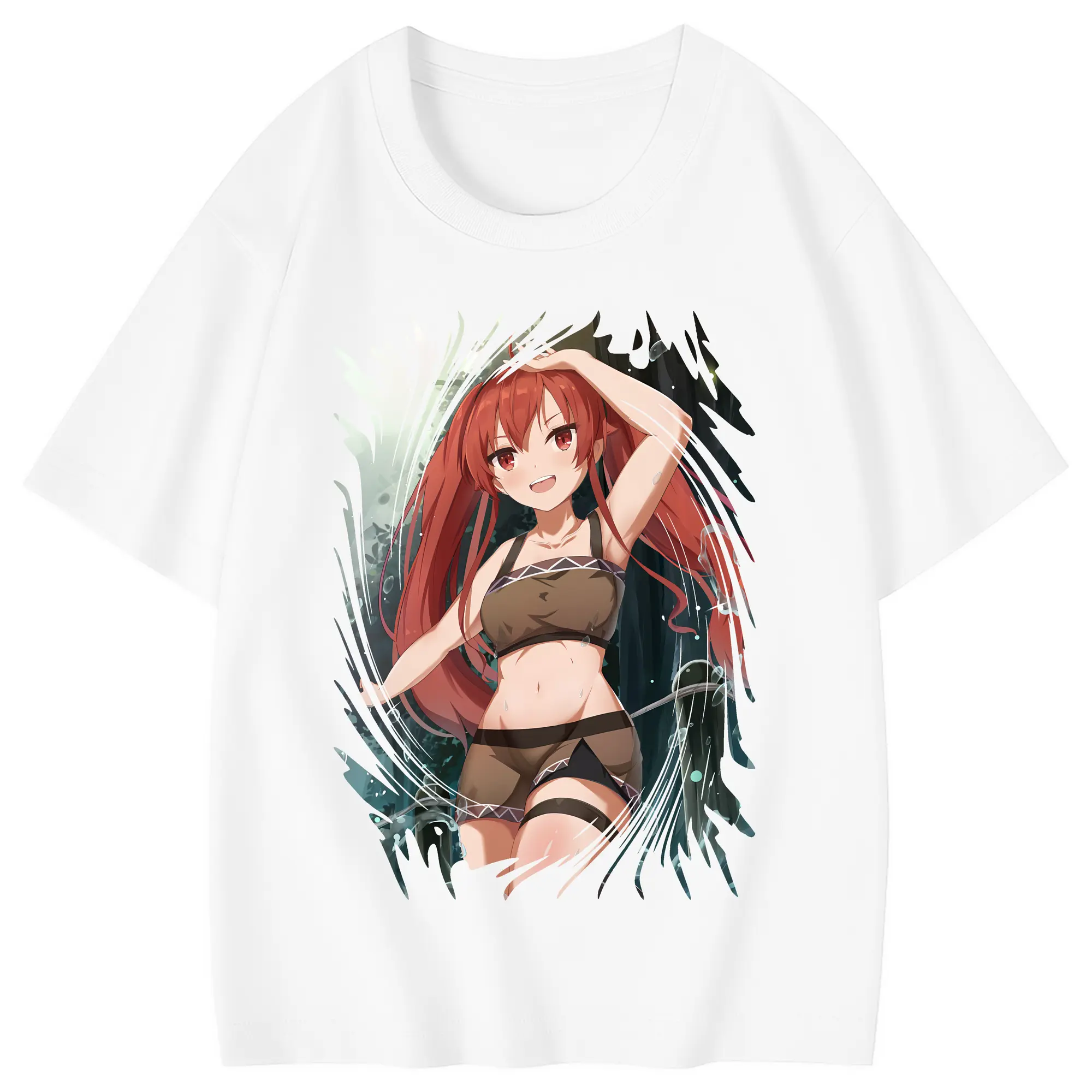 無職転生 グッズ,エリス・ボレアス・グレイラット - 綿100％ キッズTシャツ ・ フロントプリント ・ 快適 通気性 ・ スポーツ カジュアル 散歩用