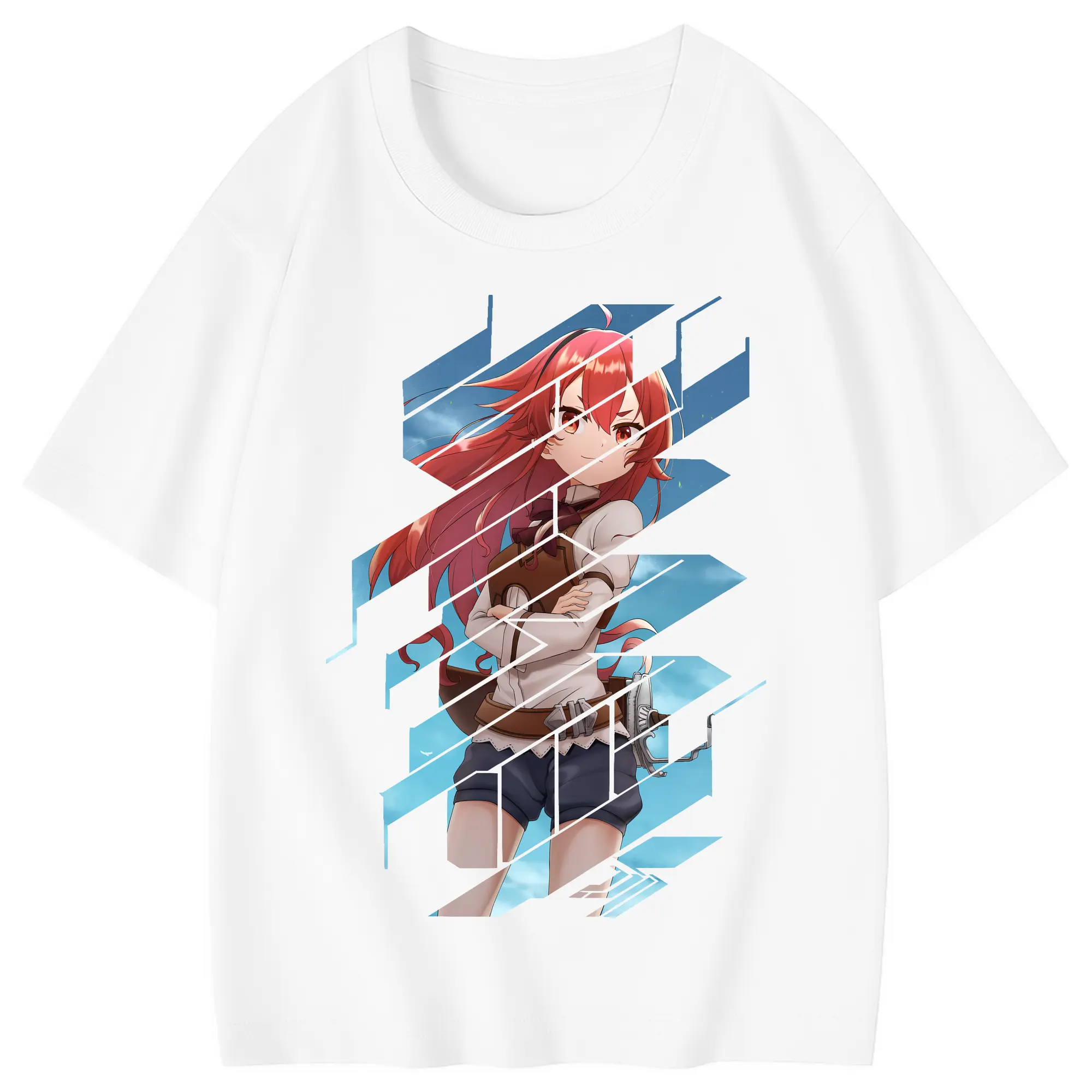 無職転生 グッズ,エリス・ボレアス・グレイラット - 綿100％ キッズTシャツ ・ フロントプリント ・ 快適 通気性 ・ スポーツ カジュアル 散歩用