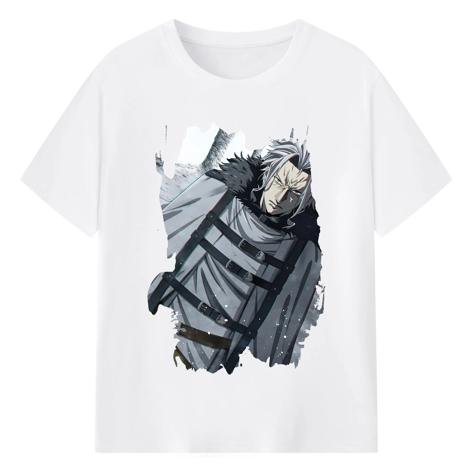 無職転生 グッズ,オルステッド - 綿100％ 半袖Tシャツ ・ フロントプリント ・ 快適 通気性 ・ 日常使い 散歩 スポーツ用