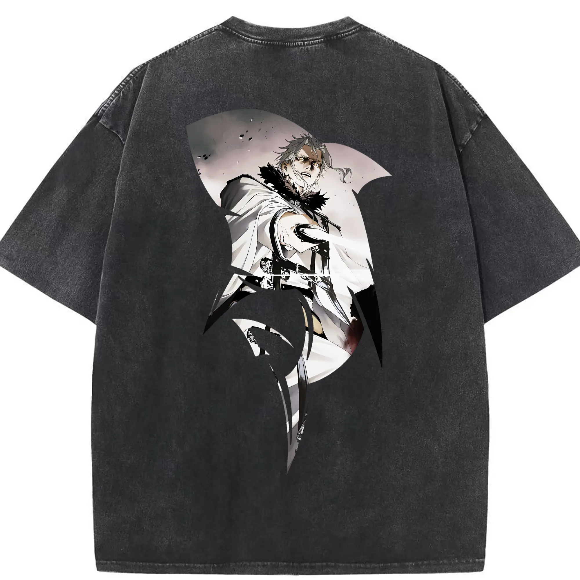 無職転生 グッズ,オルステッド - 綿100％ ヴィンテージ風 半袖Tシャツ ・ 背面プリント ・ 柔らか肌触り ・ 通気性 快適 ・ スポーツ カジュアル 外出用