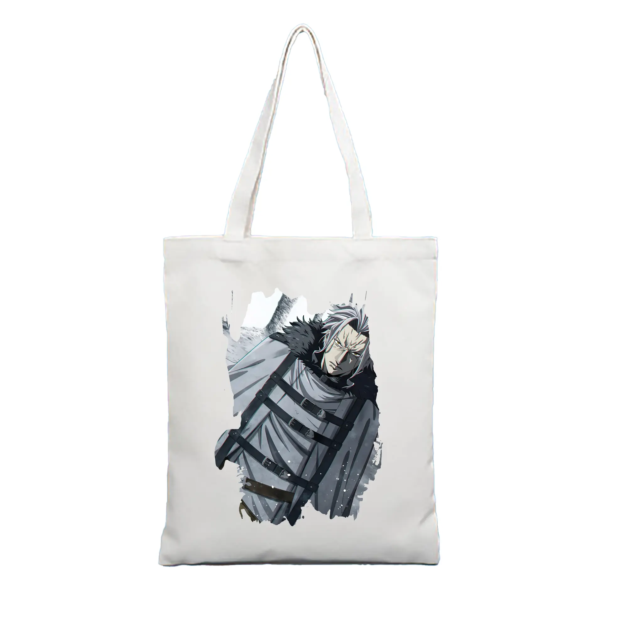 無職転生 グッズ,オルステッド - 縦型キャンバス手提げバッグ（トートバッグ） ・ キャンバス素材 ・ ショッピング用 ・ 軽量 丈夫 お手入れ簡単