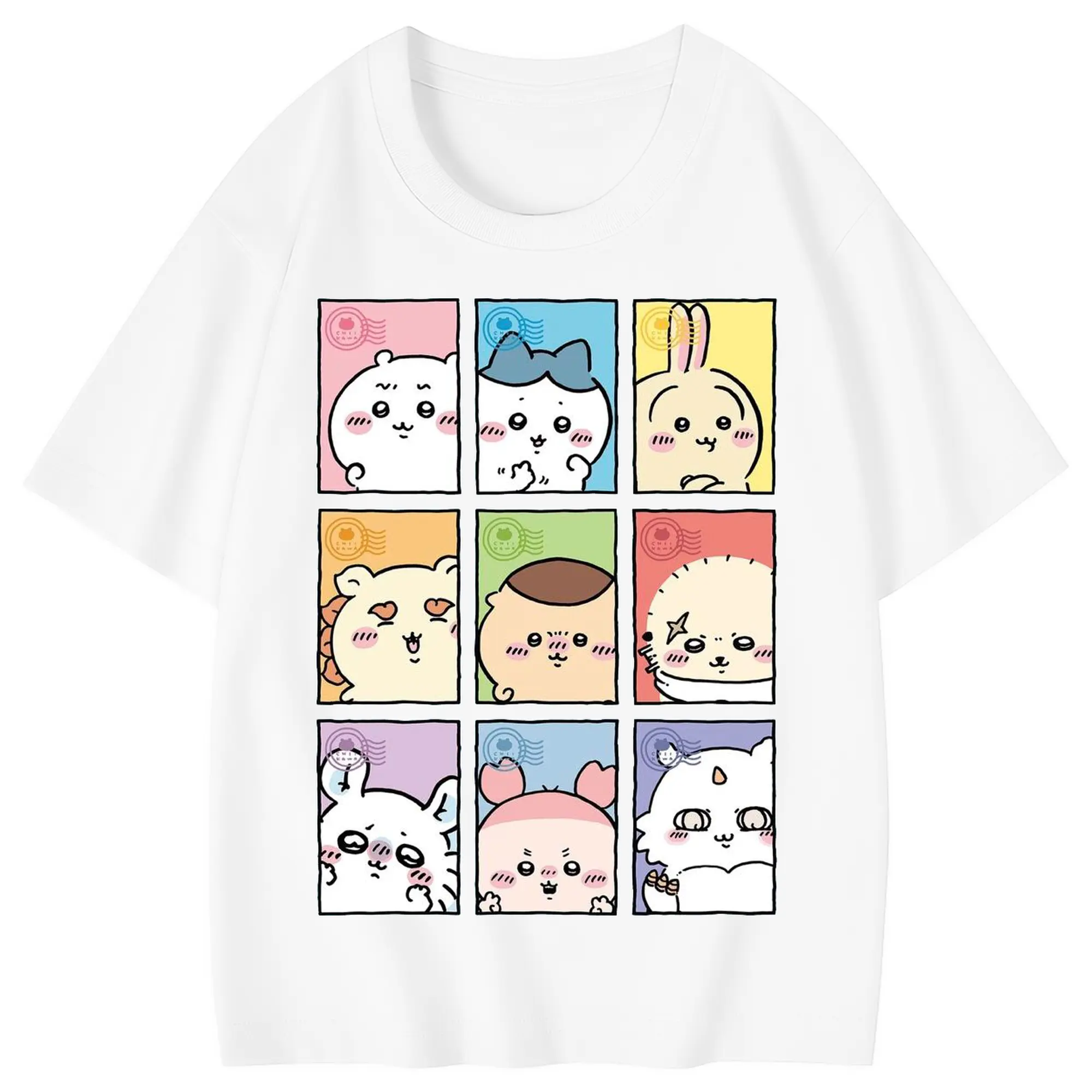 ちい が わ グッズ ちいかわ - 綿100％ キッズTシャツ ・ フロントプリント ・ 快適 通気性 ・ スポーツ カジュアル 散歩用