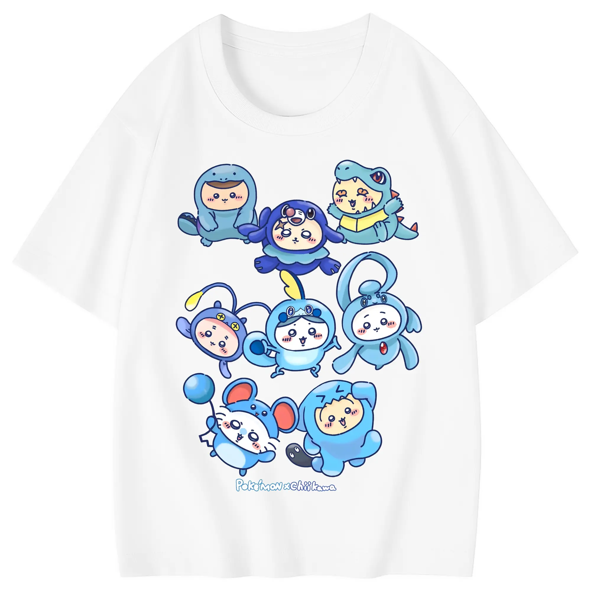 ちい が わ グッズ ちいかわ - 綿100％ キッズTシャツ ・ フロントプリント ・ 快適 通気性 ・ スポーツ カジュアル 散歩用