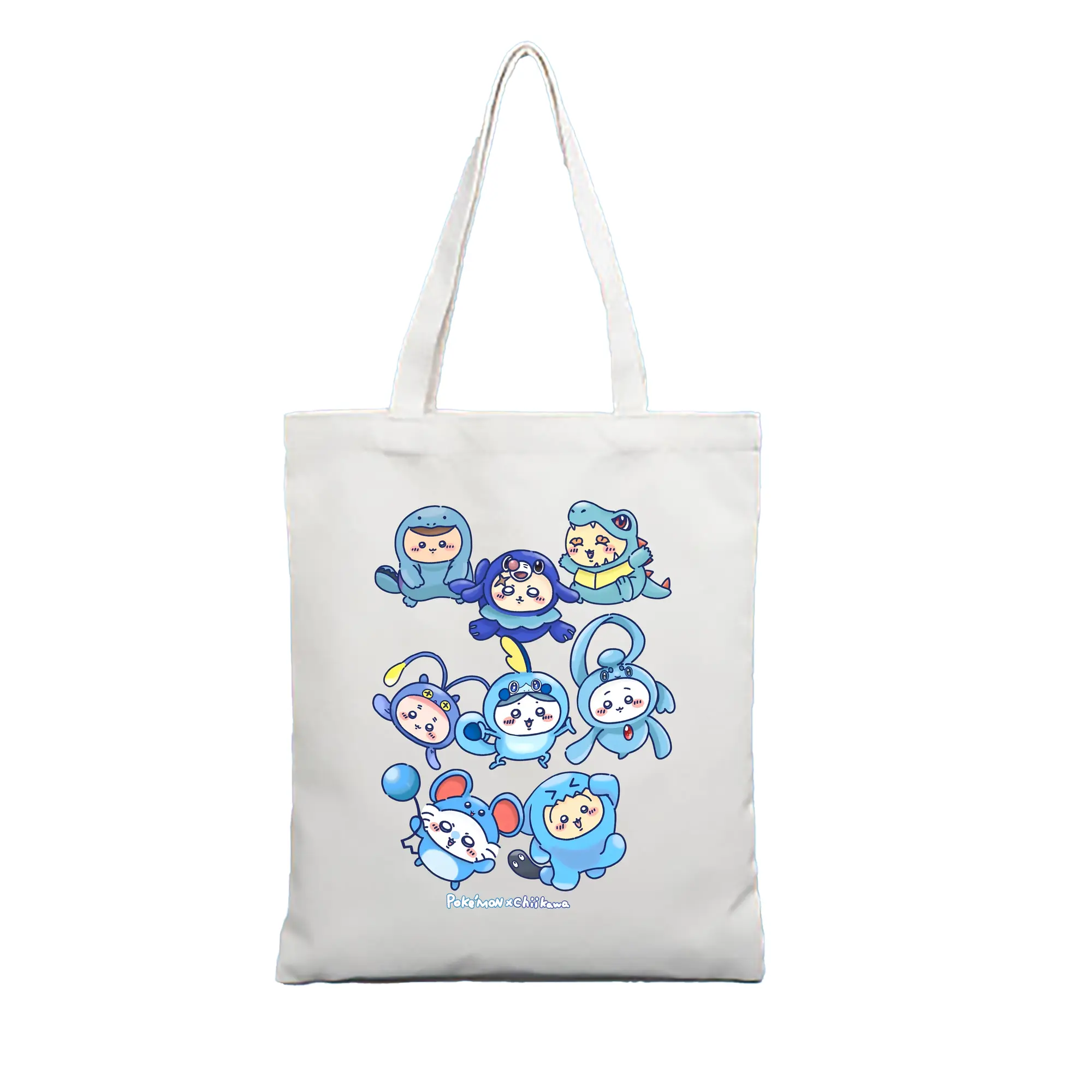 ちい が わ グッズ ちいかわ - 縦型キャンバス手提げバッグ（トートバッグ） ・ キャンバス素材 ・ ショッピング用 ・ 軽量 丈夫 お手入れ簡単