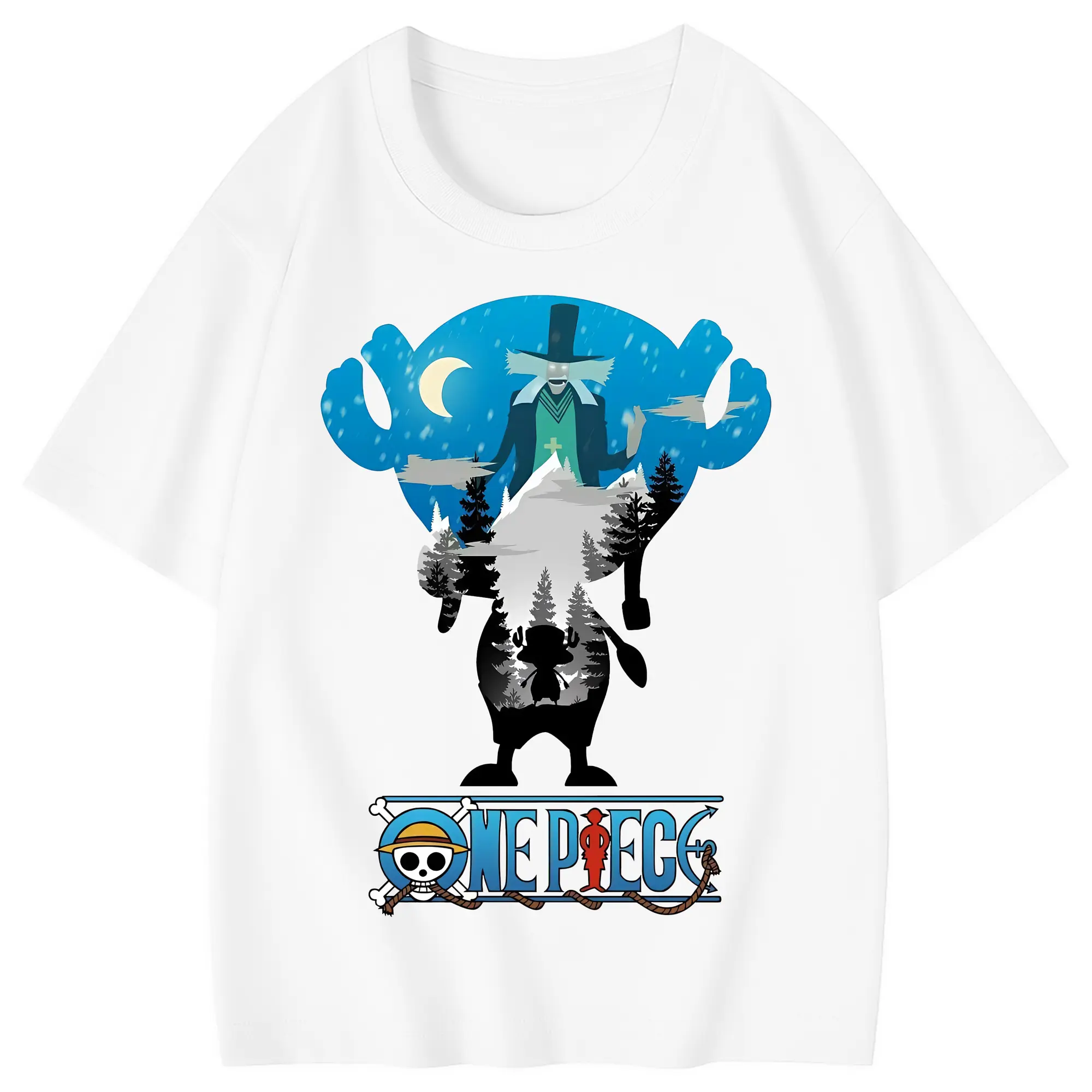 ワンピース グッズ トニートニー・チョッパー - 綿100％ キッズTシャツ ・ フロントプリント ・ 快適 通気性 ・ スポーツ カジュアル 散歩用