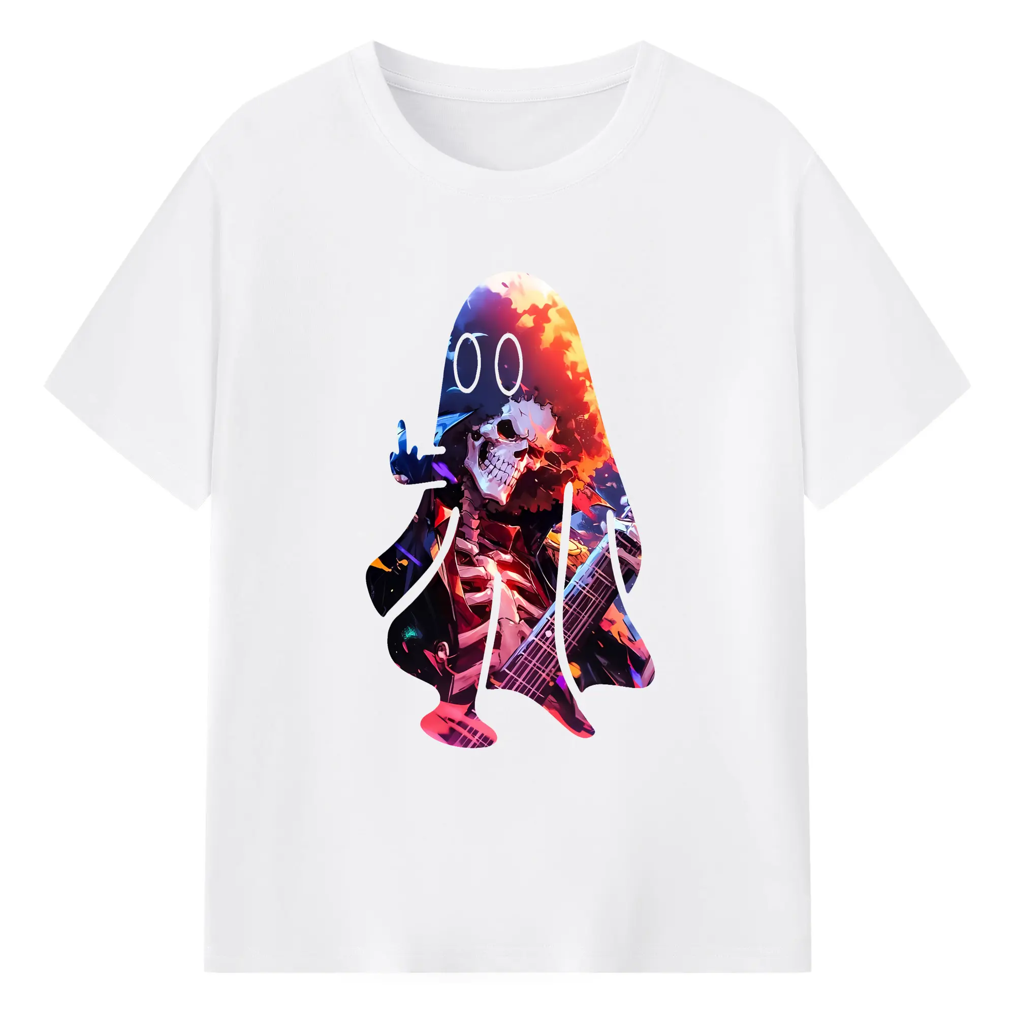 ワンピース グッズ ブルック - 綿100％ 半袖Tシャツ ・ フロントプリント ・ 快適 通気性 ・ 日常使い 散歩 スポーツ用