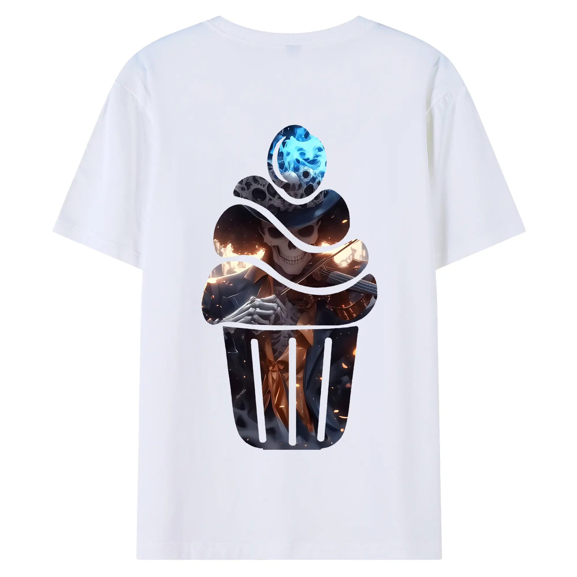 ワンピース グッズ ブルック - 綿100％ 半袖Tシャツ ・ バックプリント ・ 快適 通気性 ・ 日常使い 散歩 スポーツ用