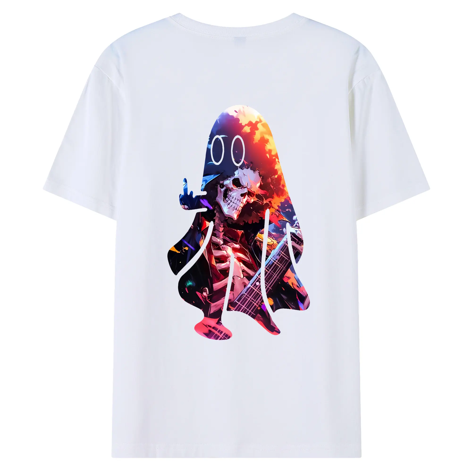 ワンピース グッズ ブルック - 綿100％ 半袖Tシャツ ・ バックプリント ・ 快適 通気性 ・ 日常使い 散歩 スポーツ用