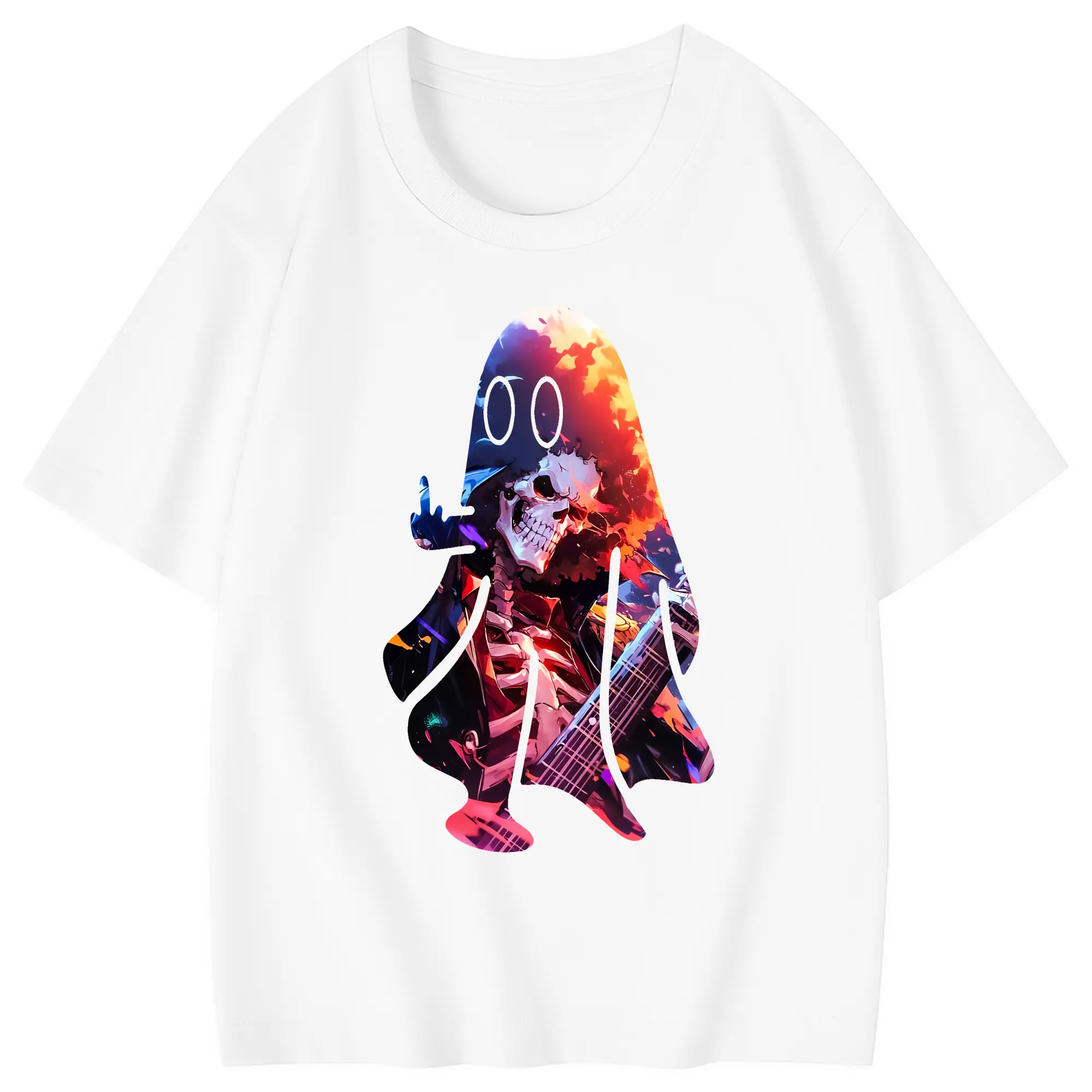 ワンピース グッズ ブルック - 綿100％ キッズTシャツ ・ フロントプリント ・ 快適 通気性 ・ スポーツ カジュアル 散歩用