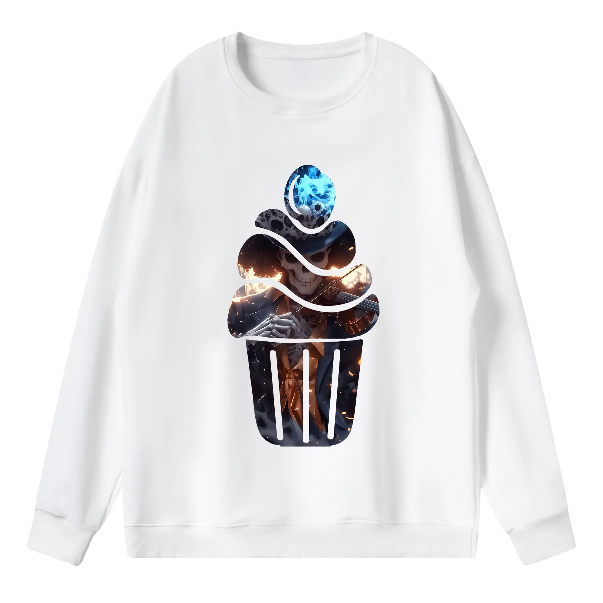 ワンピース グッズ ブルック - 薄手 クルーネック スウェット 裏毛260g · ポリエステル 春秋向け カジュアル 男女兼用 · トレーナー デイリー スポーツ 散歩に最適