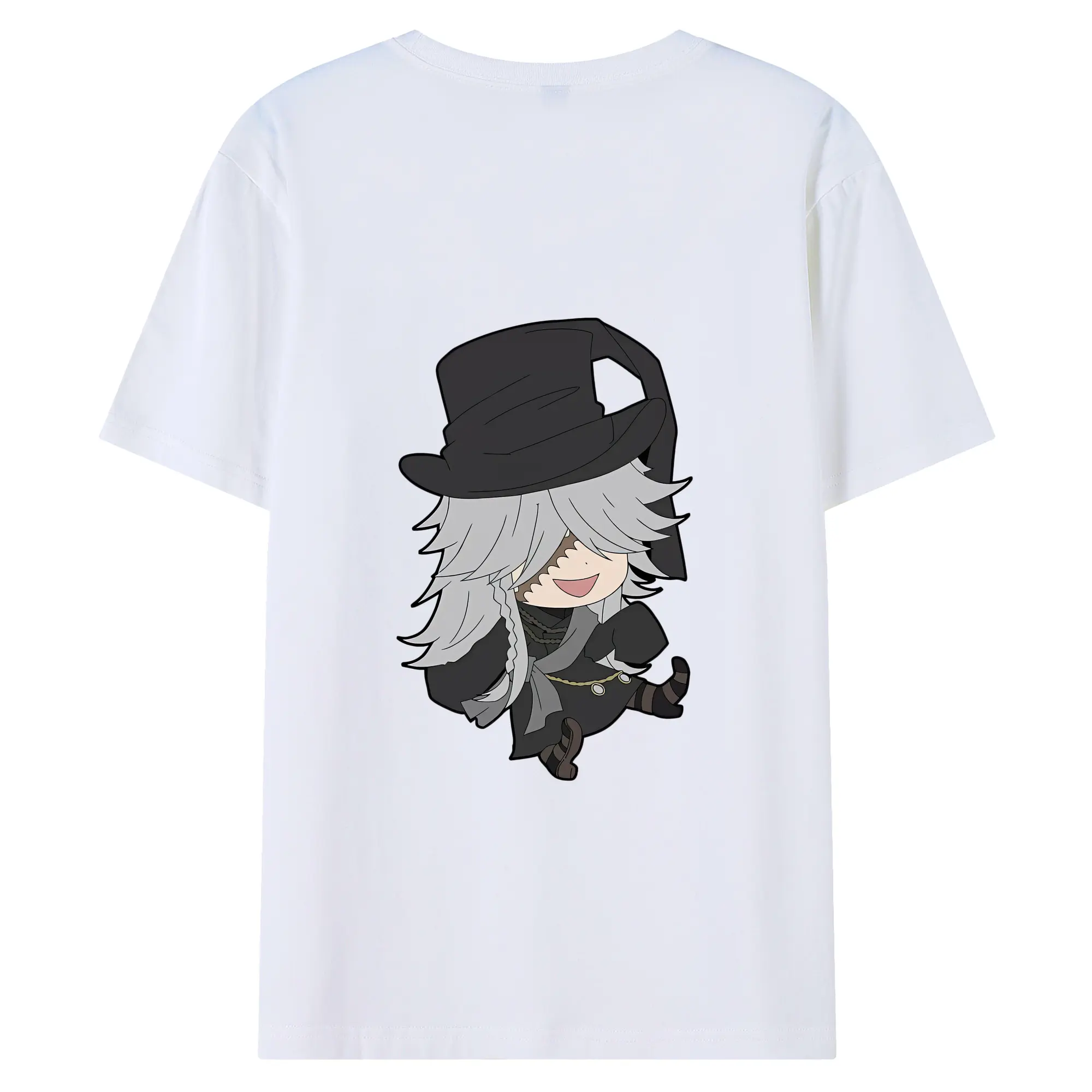 黒執事 グッズ,葬儀屋 - 綿100％ 半袖Tシャツ ・ バックプリント ・ 快適 通気性 ・ 日常使い 散歩 スポーツ用