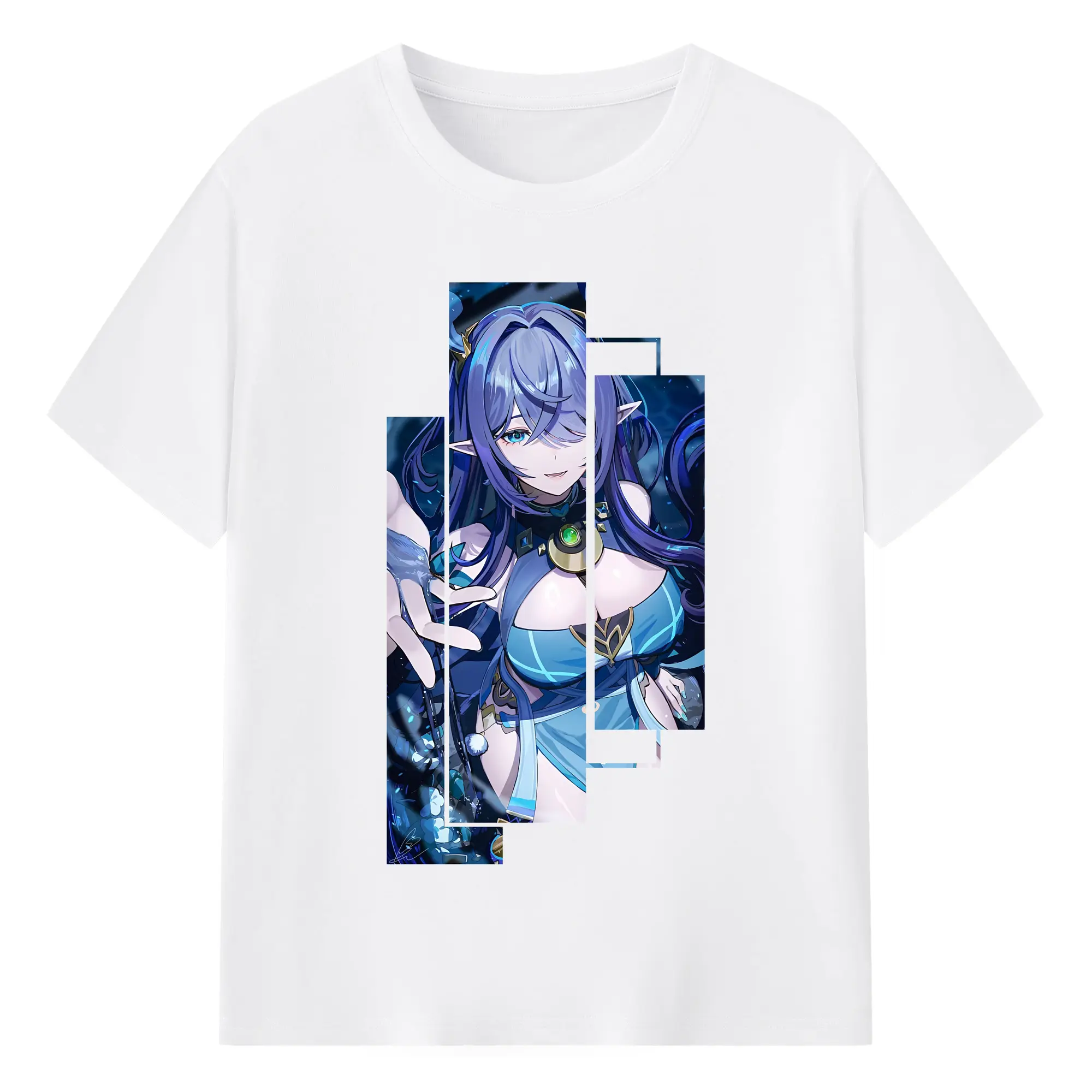 原 神 グッズ ラウマ - 綿100％ 半袖Tシャツ ・ フロントプリント ・ 快適 通気性 ・ 日常使い 散歩 スポーツ用