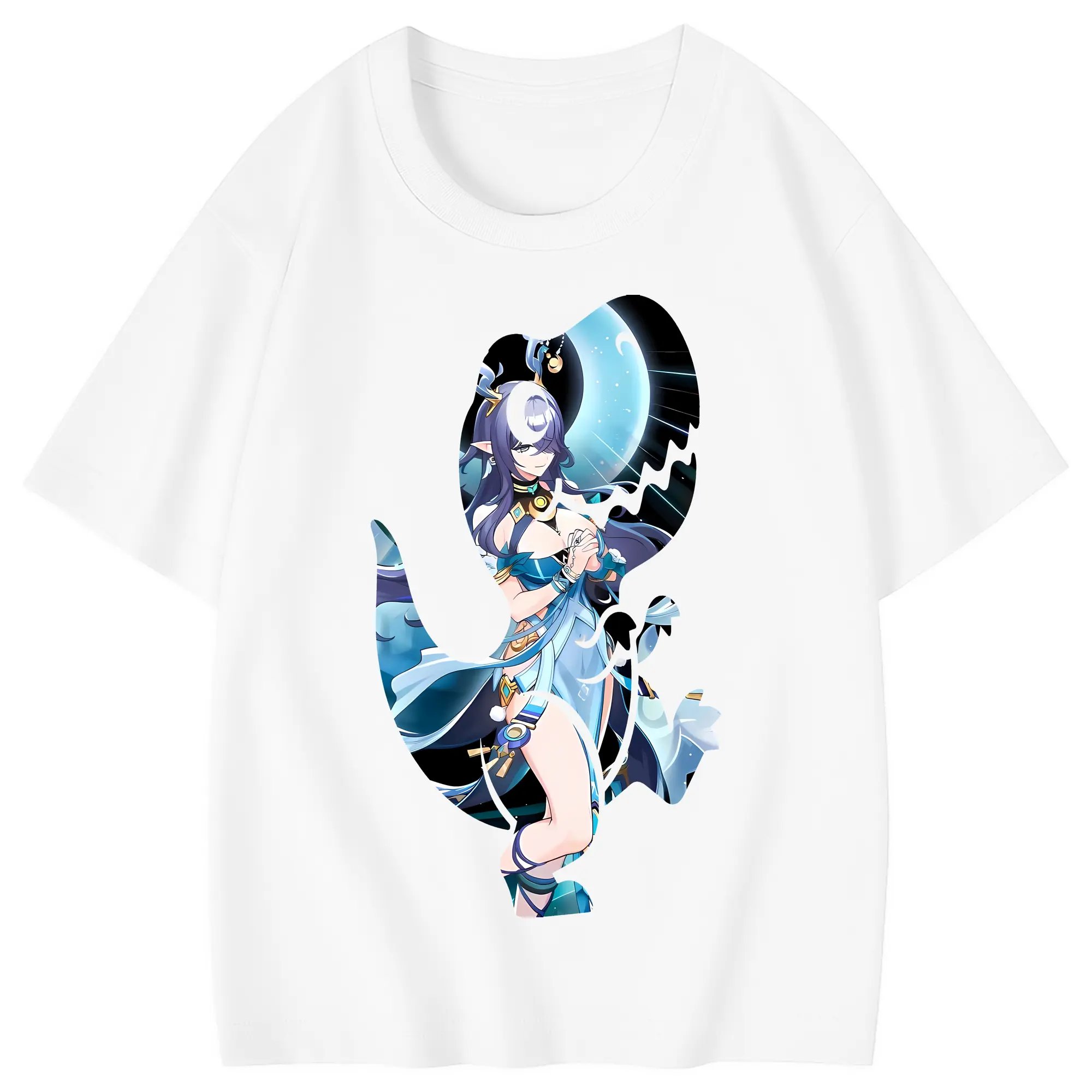 原 神 グッズ ラウマ - 綿100％ キッズTシャツ ・ フロントプリント ・ 快適 通気性 ・ スポーツ カジュアル 散歩用