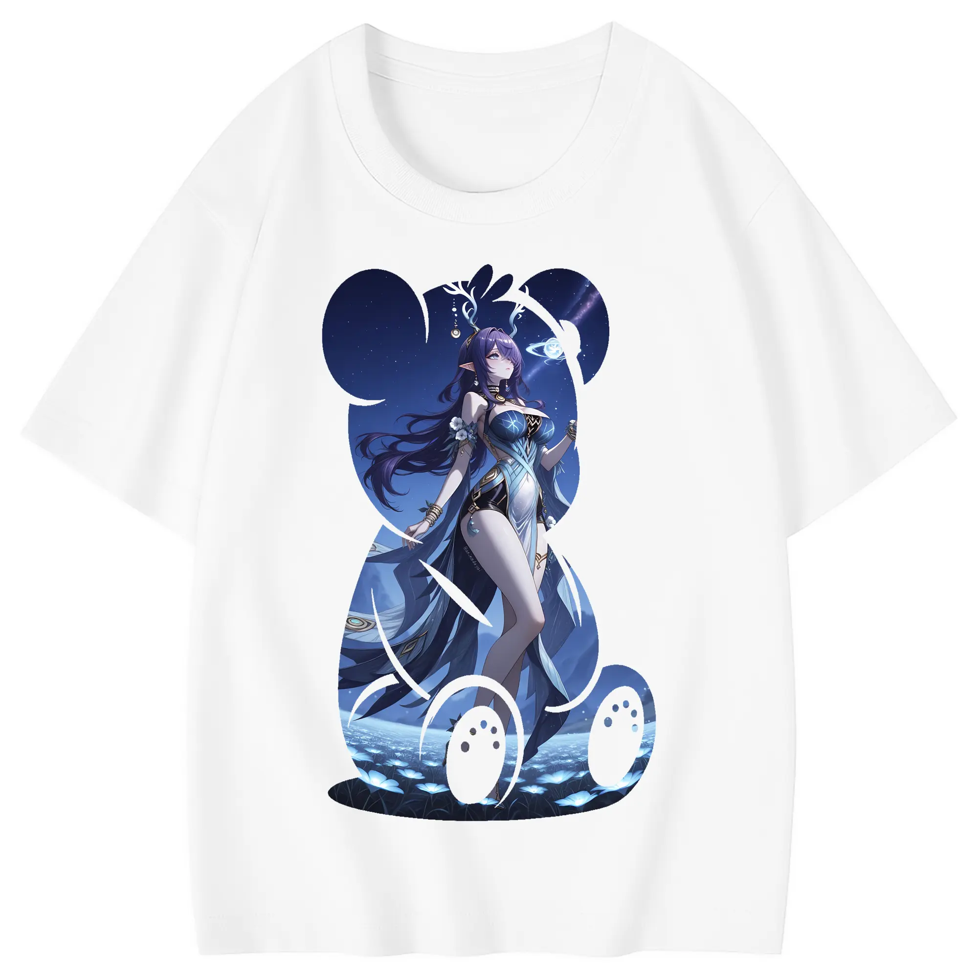 原 神 グッズ ラウマ - 綿100％ キッズTシャツ ・ フロントプリント ・ 快適 通気性 ・ スポーツ カジュアル 散歩用