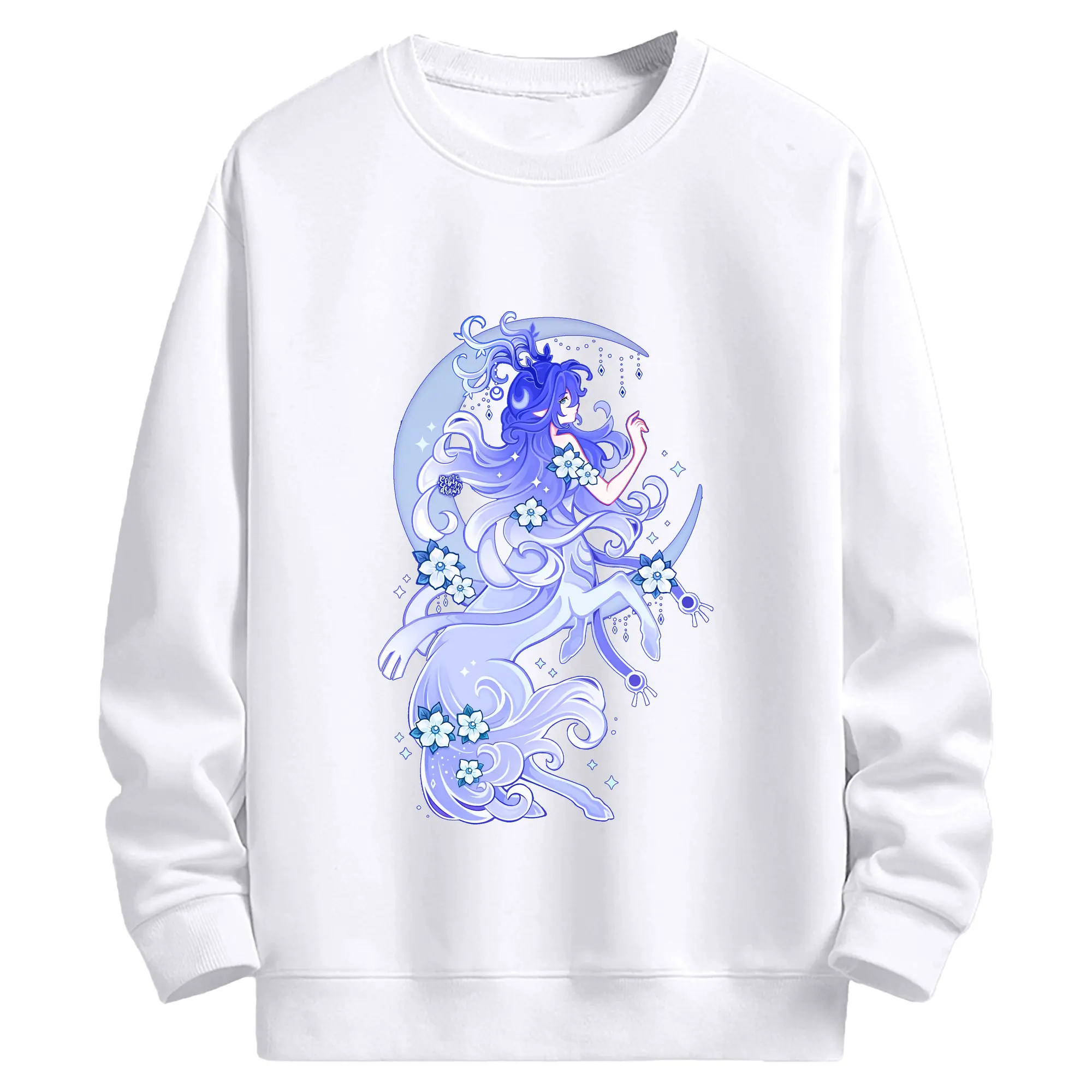 原 神 グッズ ラウマ - 高品質 クルーネック スウェット ・ コットン59％ ポリエステル41％ ・ ユニセックス 長袖 トレーナー ・ カジュアル デイリー スポーツ 散歩用