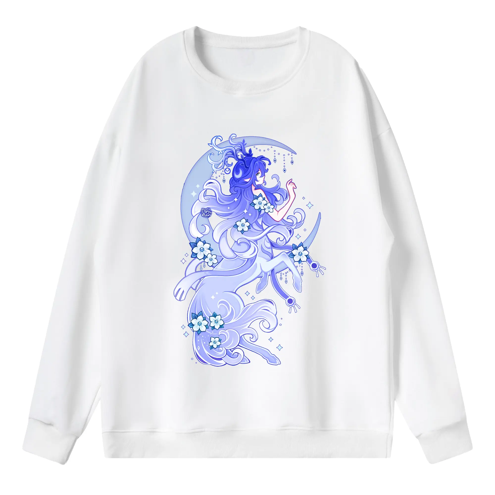 原 神 グッズ ラウマ - 薄手 クルーネック スウェット 裏毛260g · ポリエステル 春秋向け カジュアル 男女兼用 · トレーナー デイリー スポーツ 散歩に最適