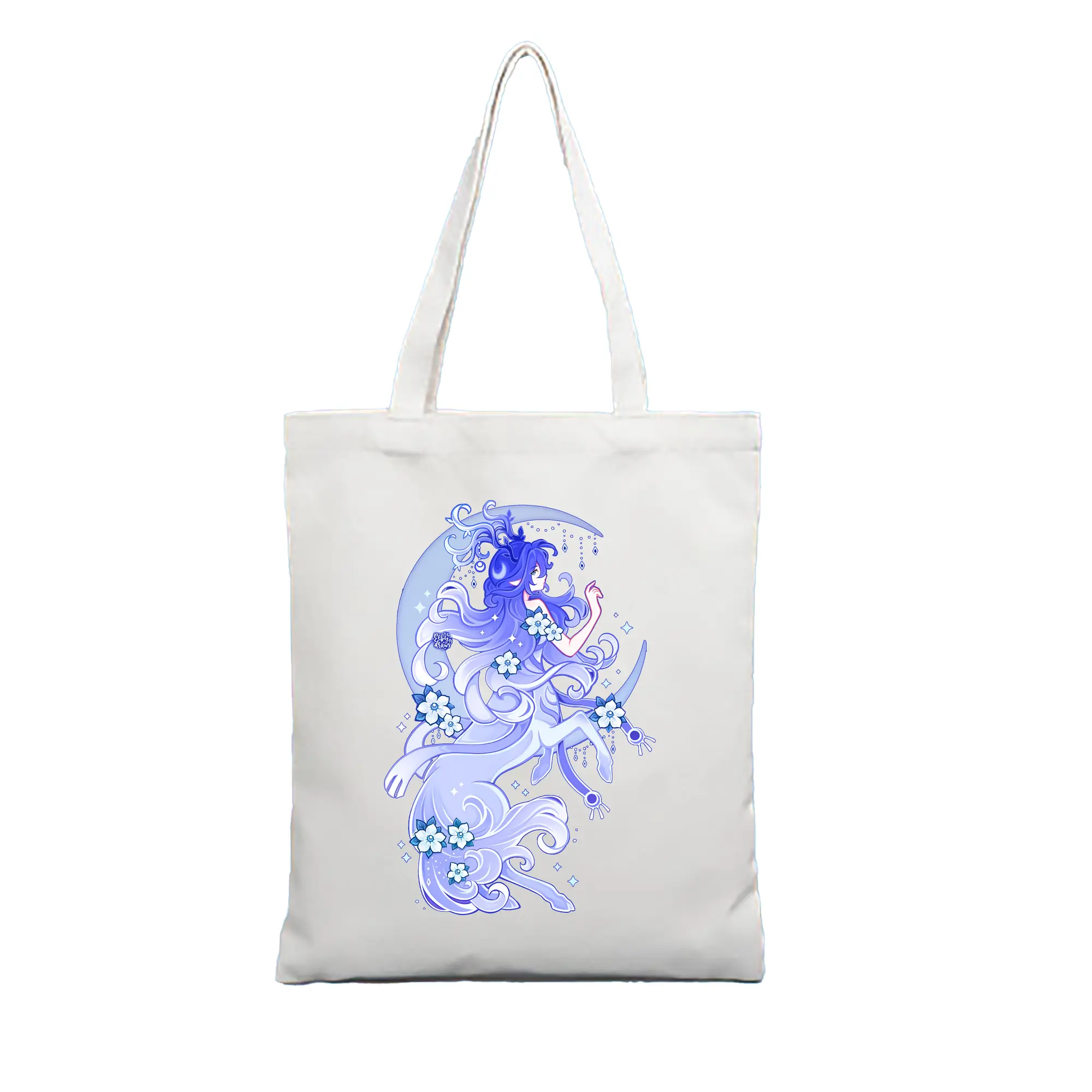 原 神 グッズ ラウマ - 縦型キャンバス手提げバッグ（トートバッグ） ・ キャンバス素材 ・ ショッピング用 ・ 軽量 丈夫 お手入れ簡単