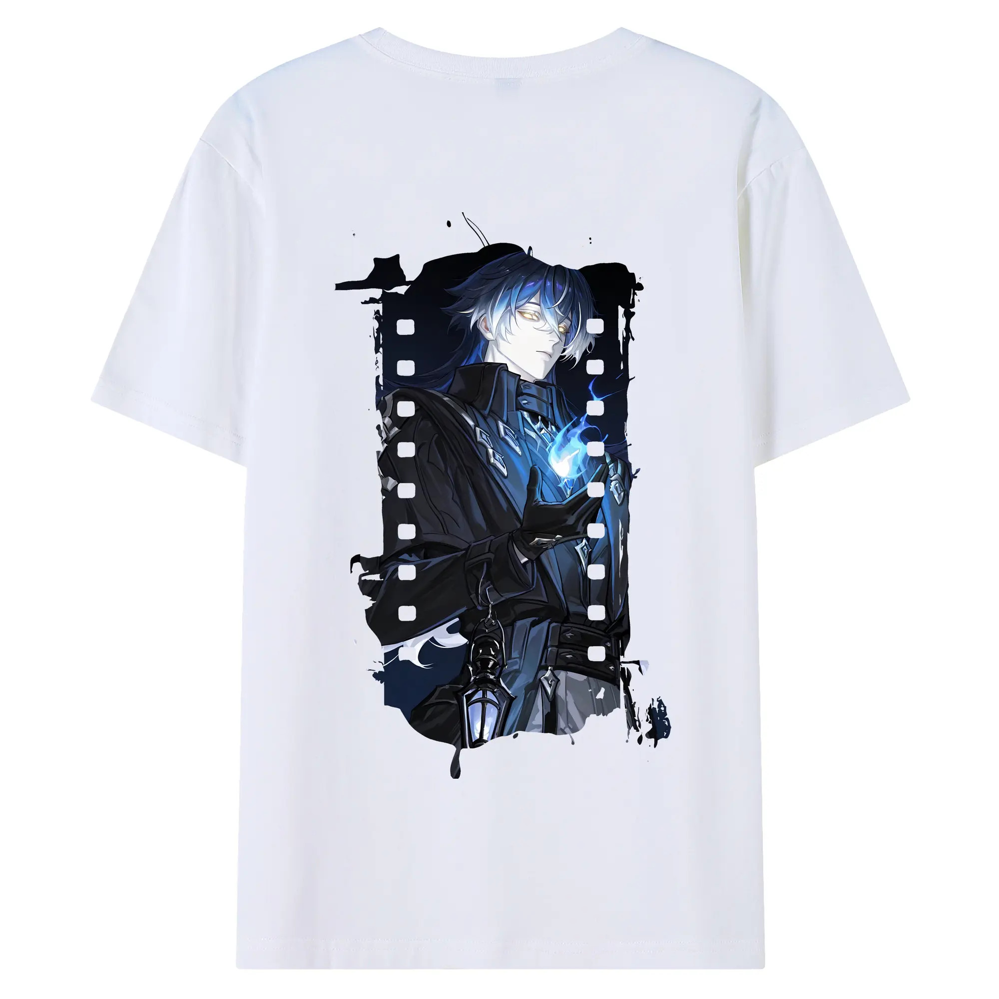 原 神 グッズ フリンズ - 綿100％ 半袖Tシャツ ・ バックプリント ・ 快適 通気性 ・ 日常使い 散歩 スポーツ用