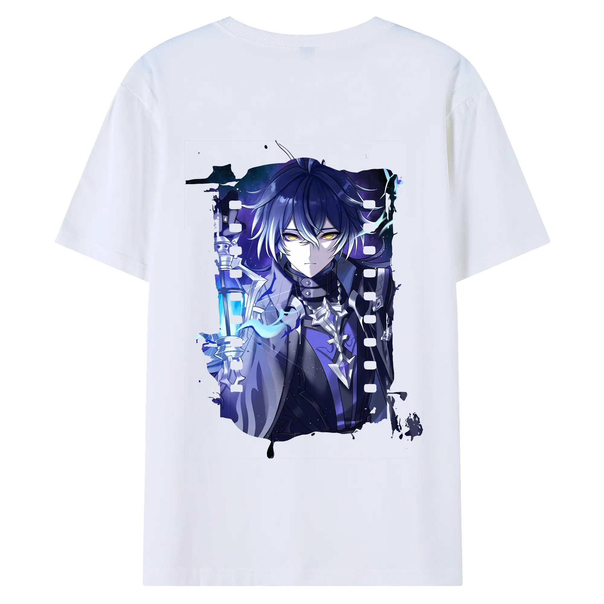 原 神 グッズ フリンズ - 綿100％ 半袖Tシャツ ・ バックプリント ・ 快適 通気性 ・ 日常使い 散歩 スポーツ用