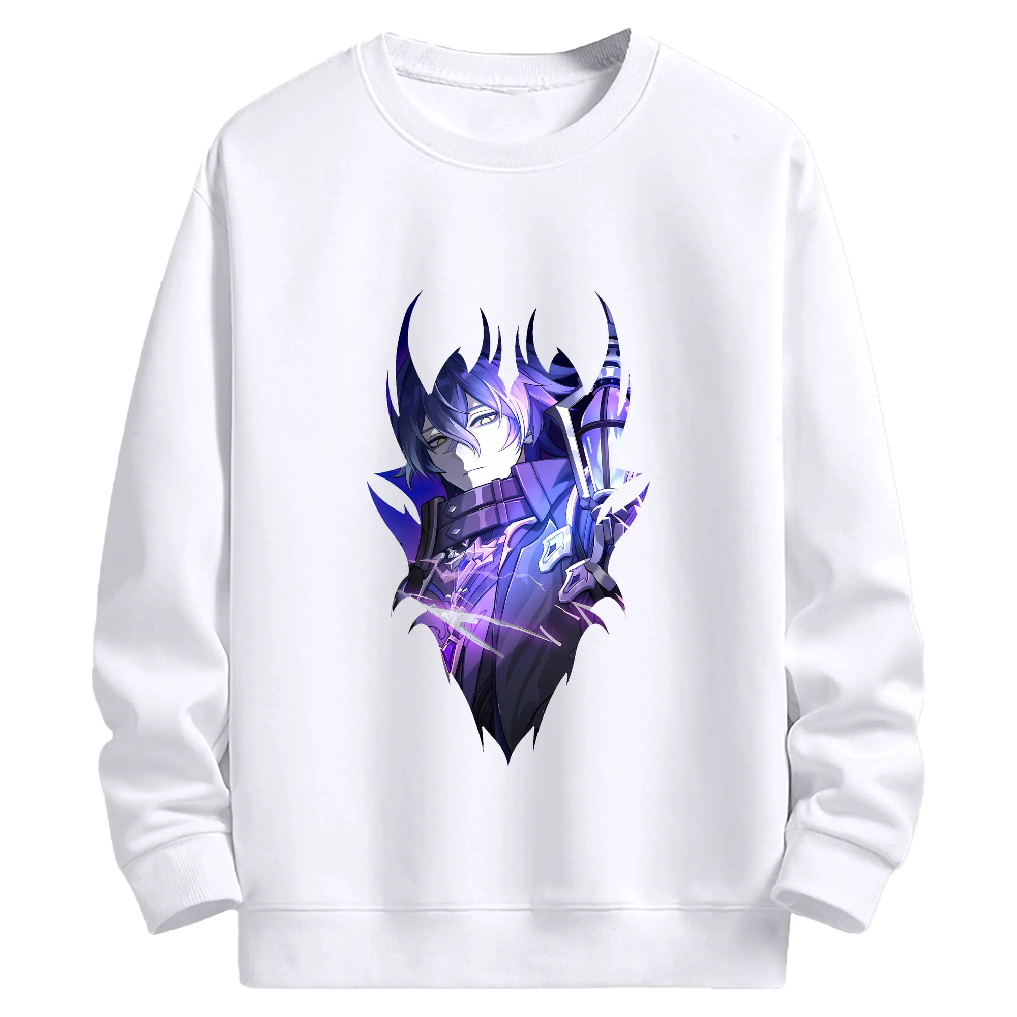 原 神 グッズ フリンズ - 高品質 クルーネック スウェット ・ コットン59％ ポリエステル41％ ・ ユニセックス 長袖 トレーナー ・ カジュアル デイリー スポーツ 散歩用