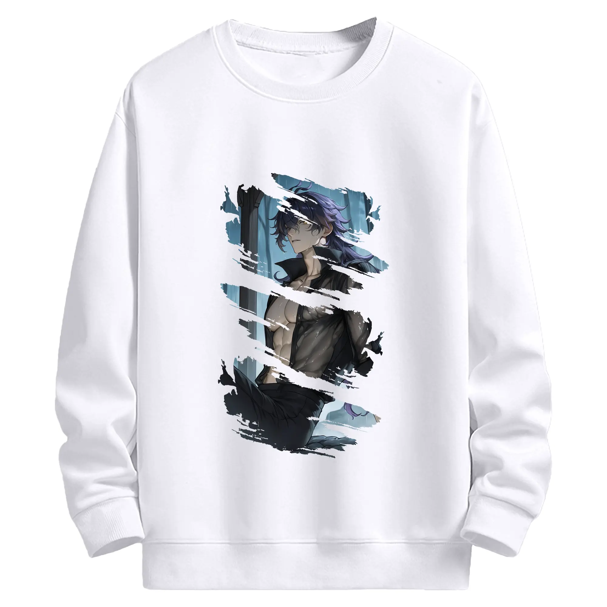 原 神 グッズ フリンズ - 高品質 クルーネック スウェット ・ コットン59％ ポリエステル41％ ・ ユニセックス 長袖 トレーナー ・ カジュアル デイリー スポーツ 散歩用