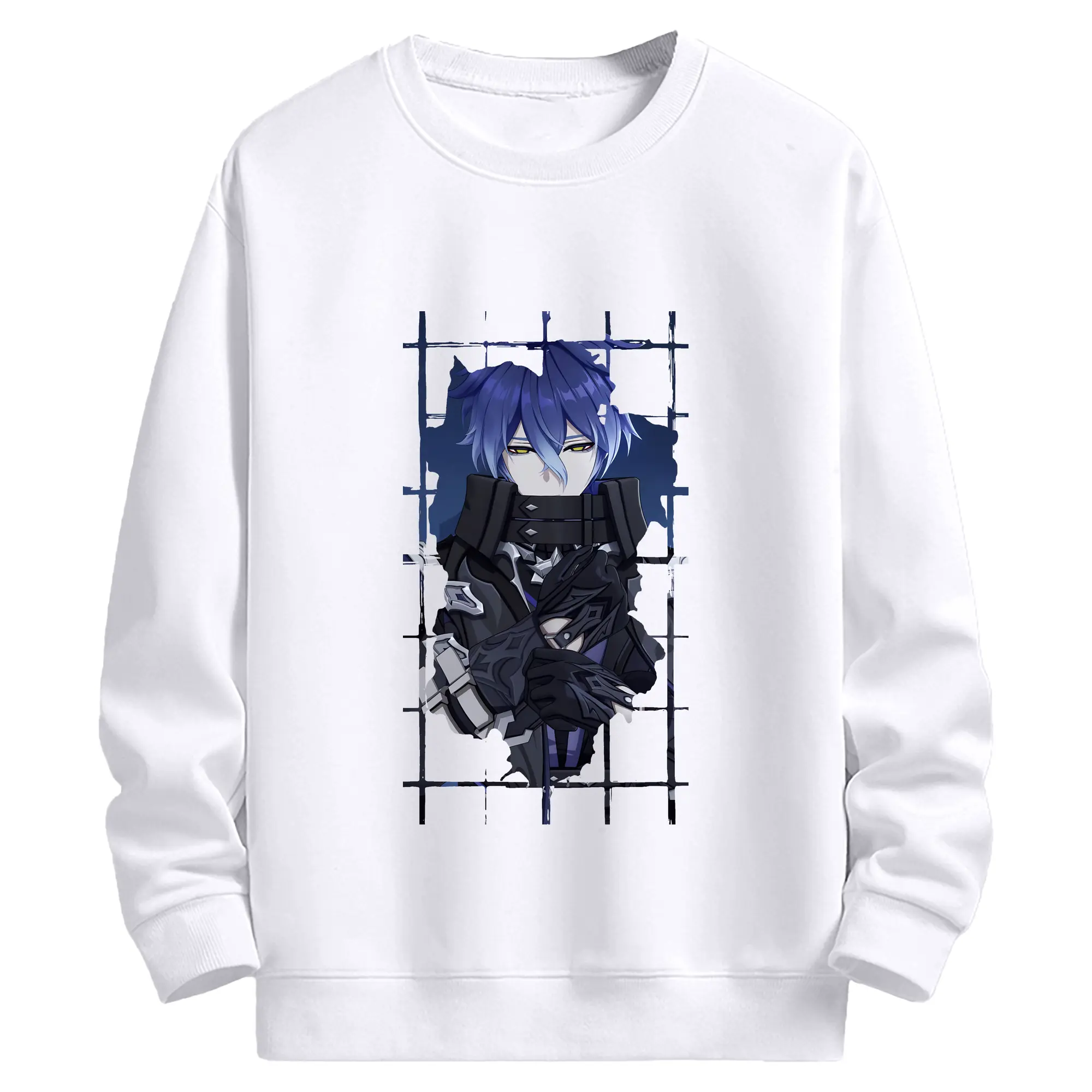 原 神 グッズ フリンズ - 高品質 クルーネック スウェット ・ コットン59％ ポリエステル41％ ・ ユニセックス 長袖 トレーナー ・ カジュアル デイリー スポーツ 散歩用