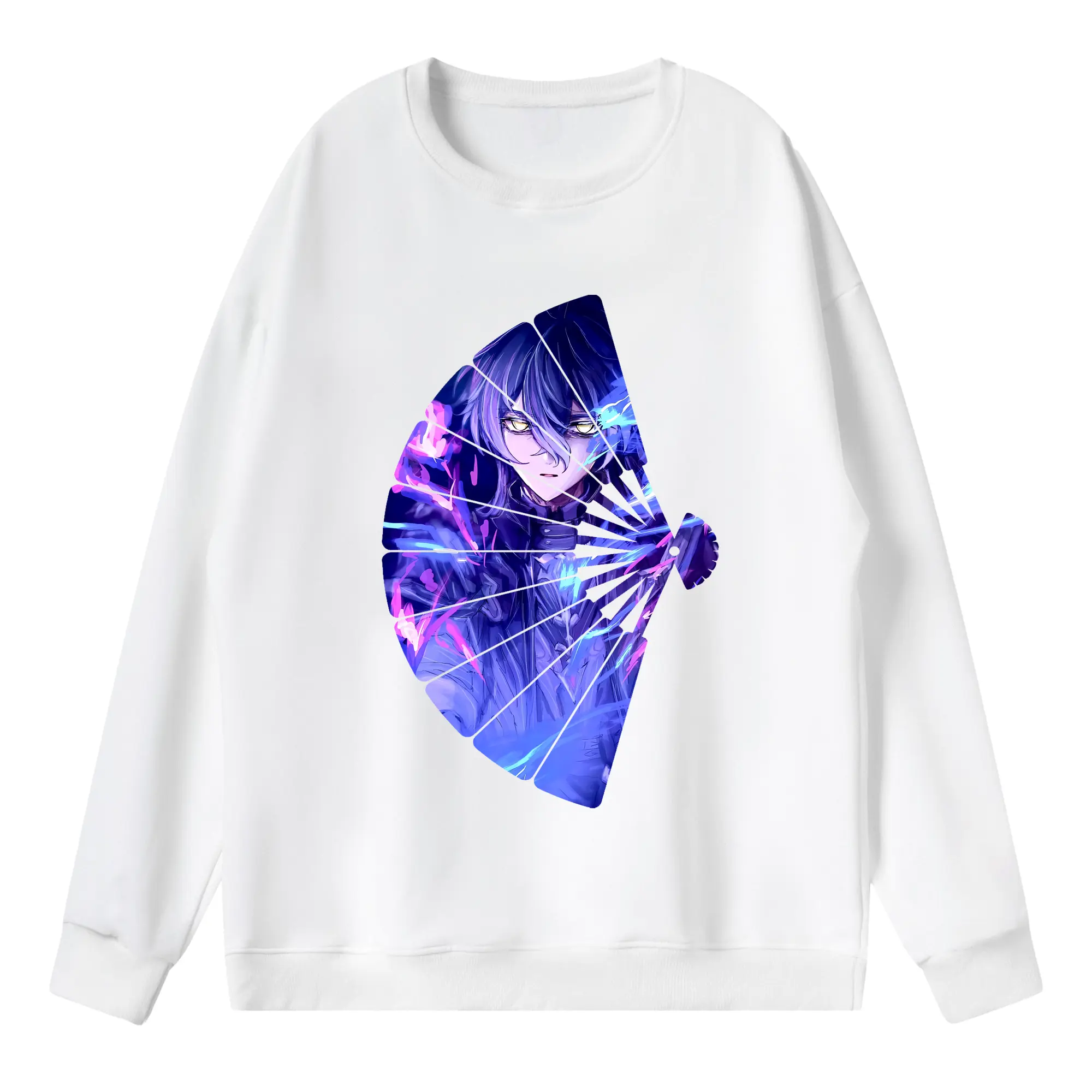 原 神 グッズ フリンズ - 薄手 クルーネック スウェット 裏毛260g · ポリエステル 春秋向け カジュアル 男女兼用 · トレーナー デイリー スポーツ 散歩に最適