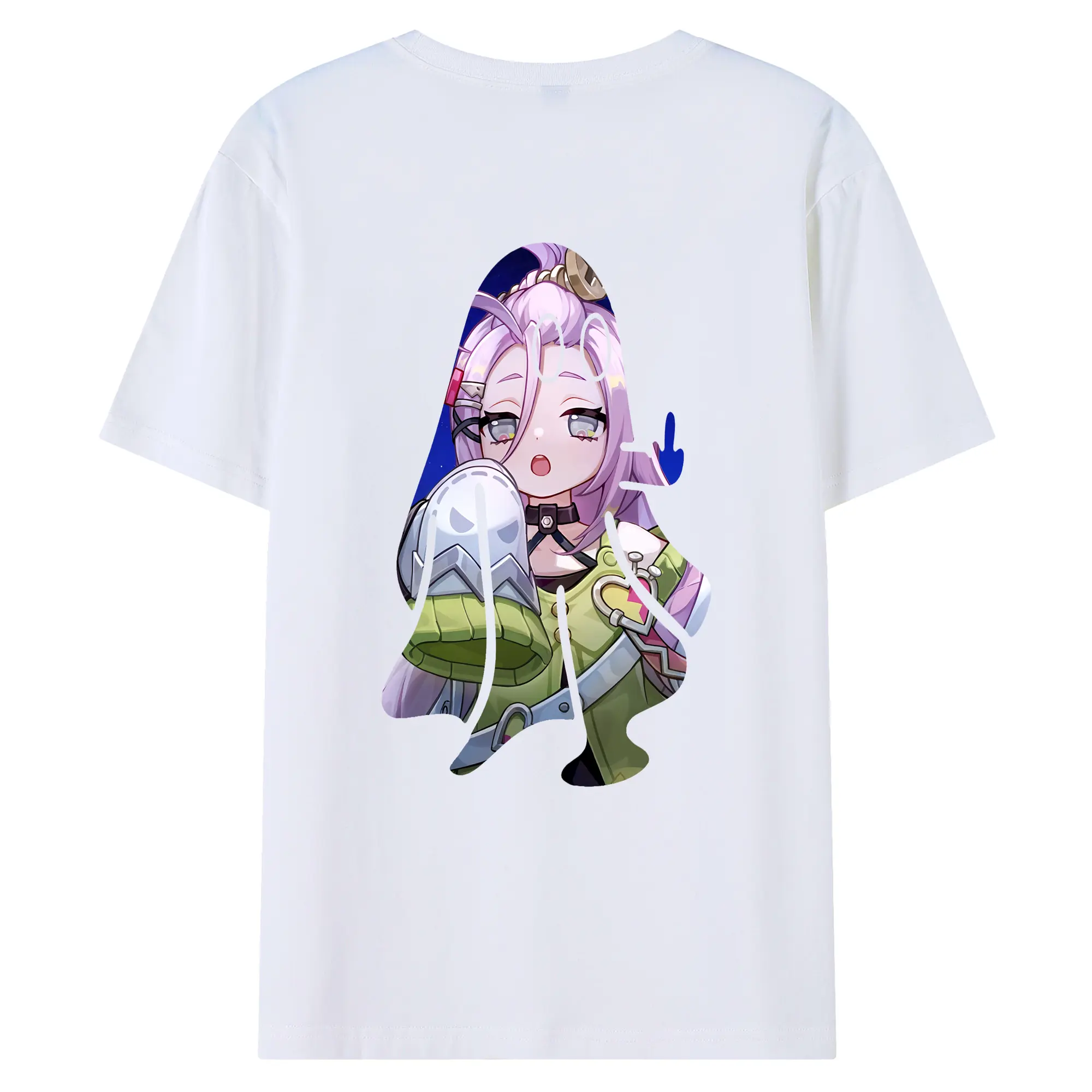 原 神 グッズ アイノ - 綿100％ 半袖Tシャツ ・ バックプリント ・ 快適 通気性 ・ 日常使い 散歩 スポーツ用