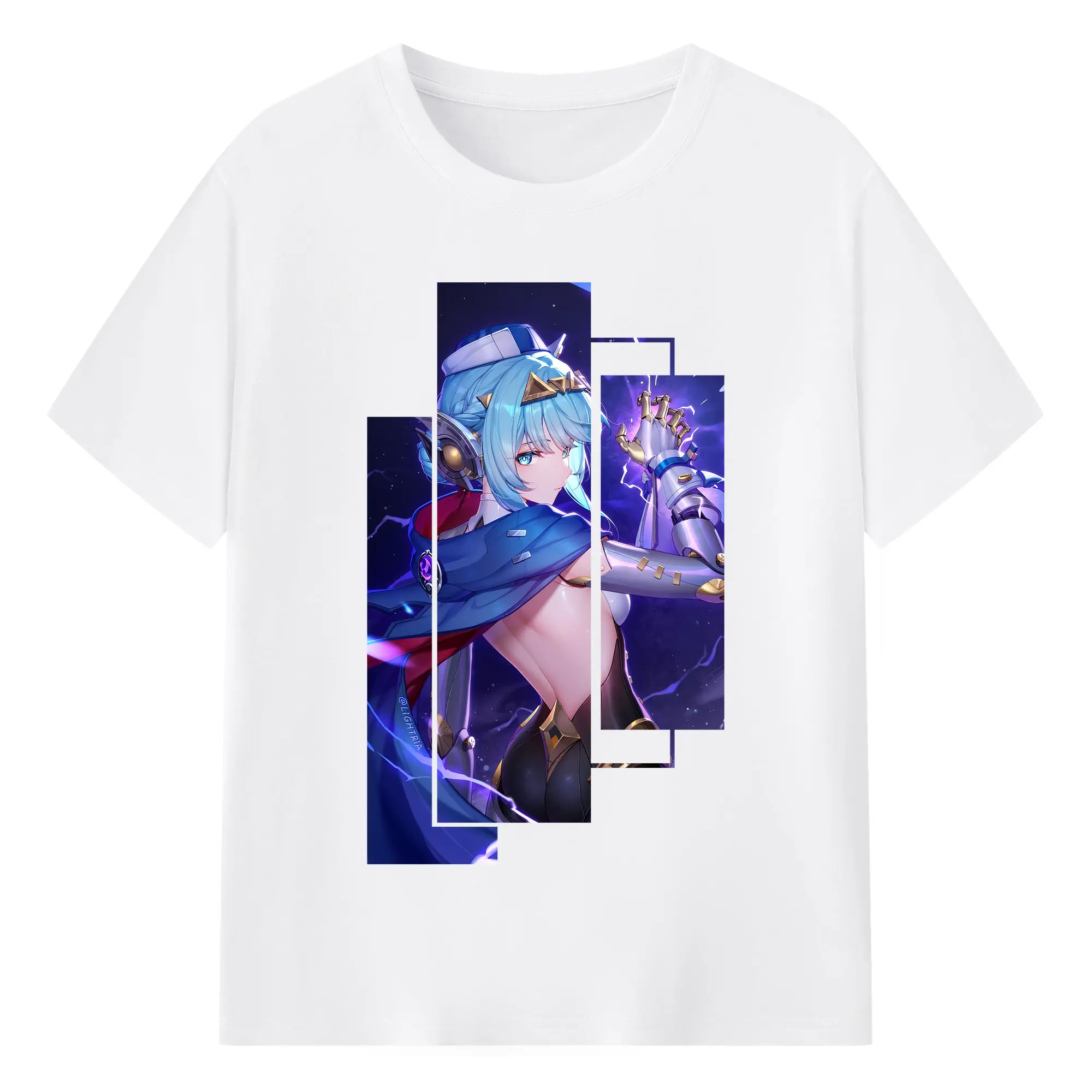 原 神 グッズ イネファ - 綿100％ 半袖Tシャツ ・ フロントプリント ・ 快適 通気性 ・ 日常使い 散歩 スポーツ用