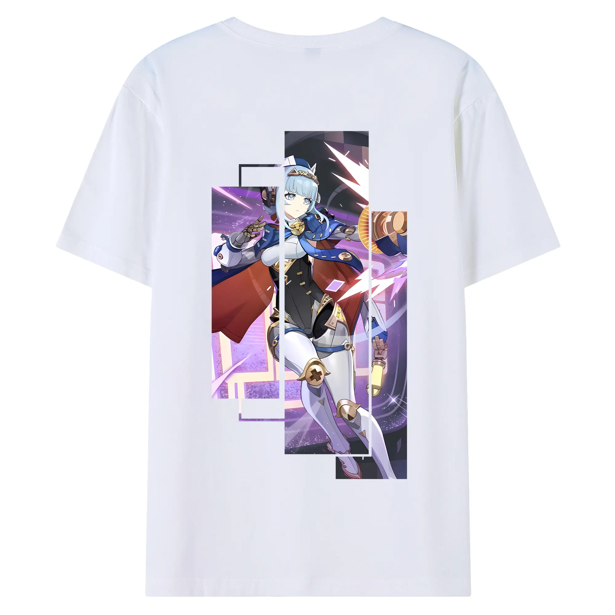 原 神 グッズ イネファ - 綿100％ 半袖Tシャツ ・ バックプリント ・ 快適 通気性 ・ 日常使い 散歩 スポーツ用