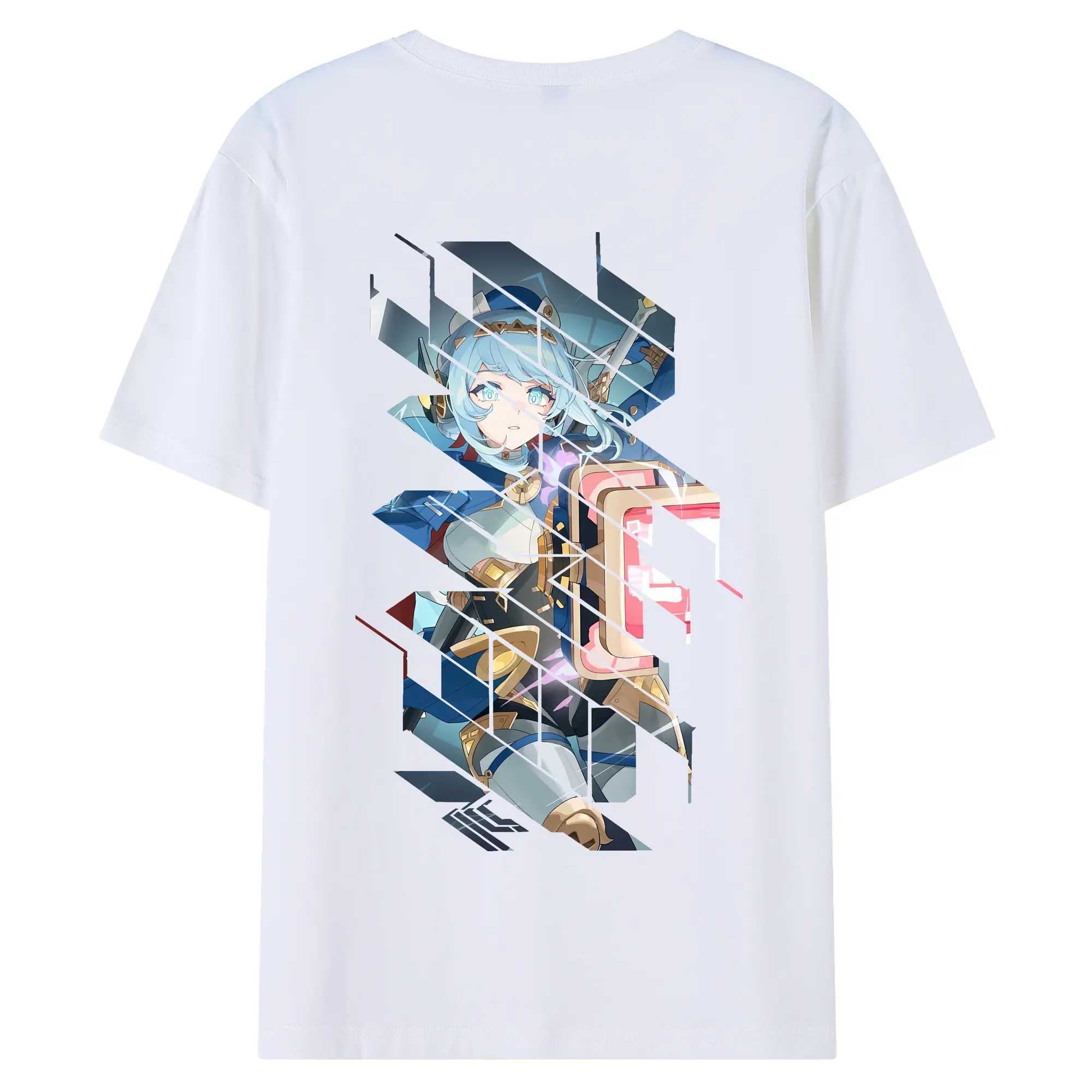 原 神 グッズ イネファ - 綿100％ 半袖Tシャツ ・ バックプリント ・ 快適 通気性 ・ 日常使い 散歩 スポーツ用