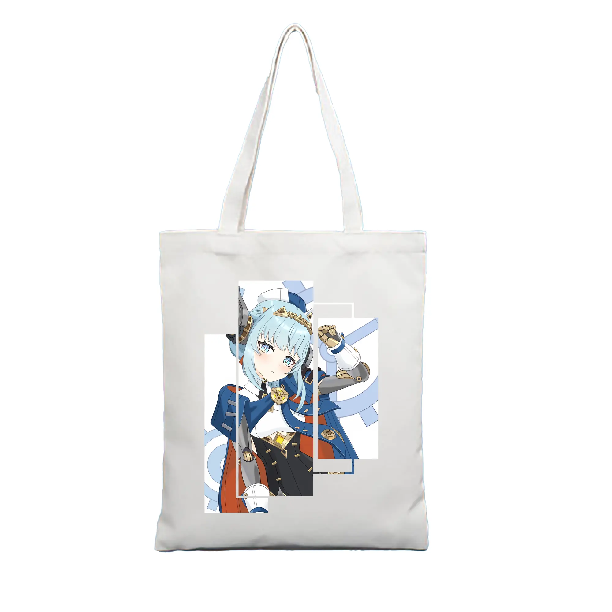 原 神 グッズ イネファ - 縦型キャンバス手提げバッグ（トートバッグ） ・ キャンバス素材 ・ ショッピング用 ・ 軽量 丈夫 お手入れ簡単
