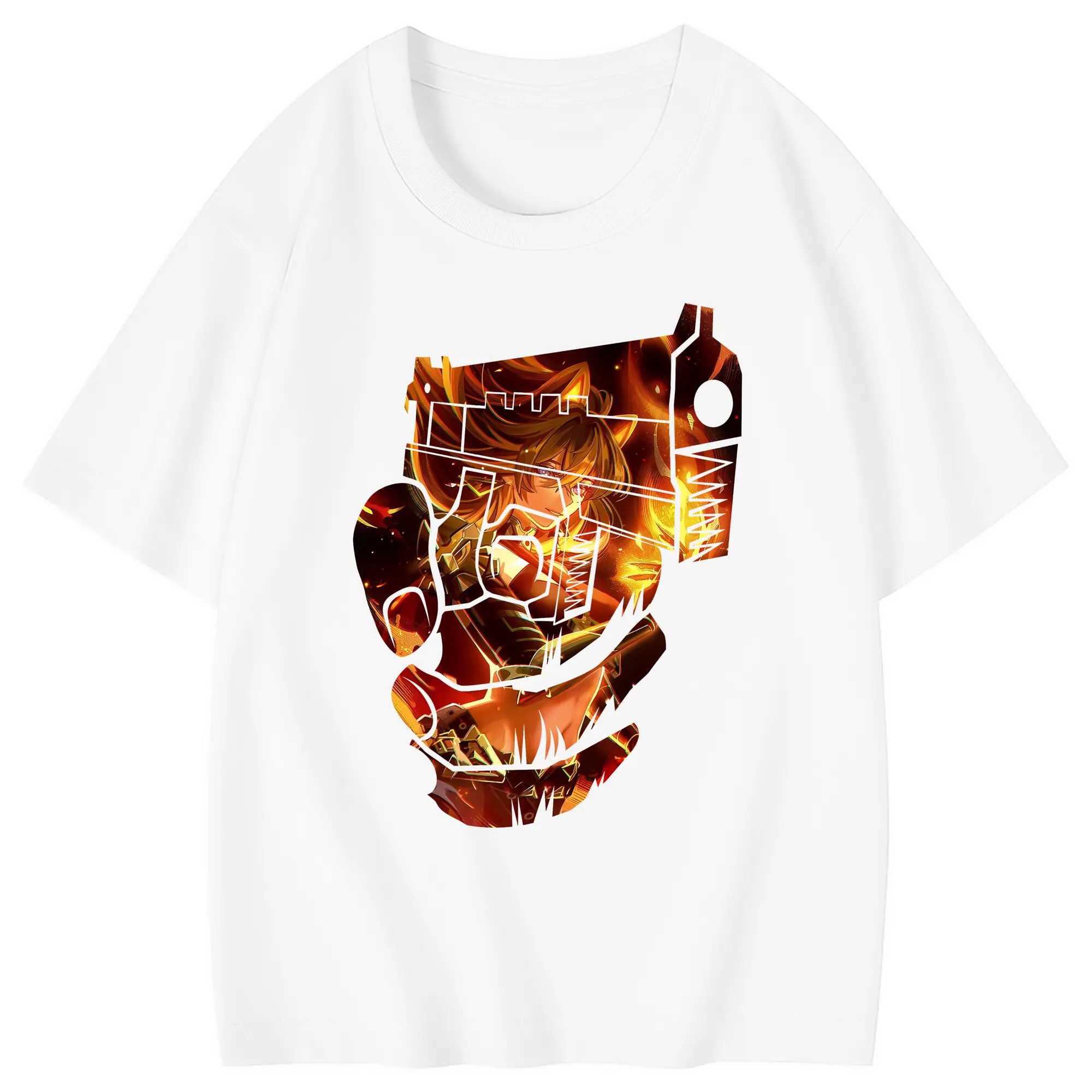 原 神 グッズ ディシア - 綿100％ キッズTシャツ ・ フロントプリント ・ 快適 通気性 ・ スポーツ カジュアル 散歩用