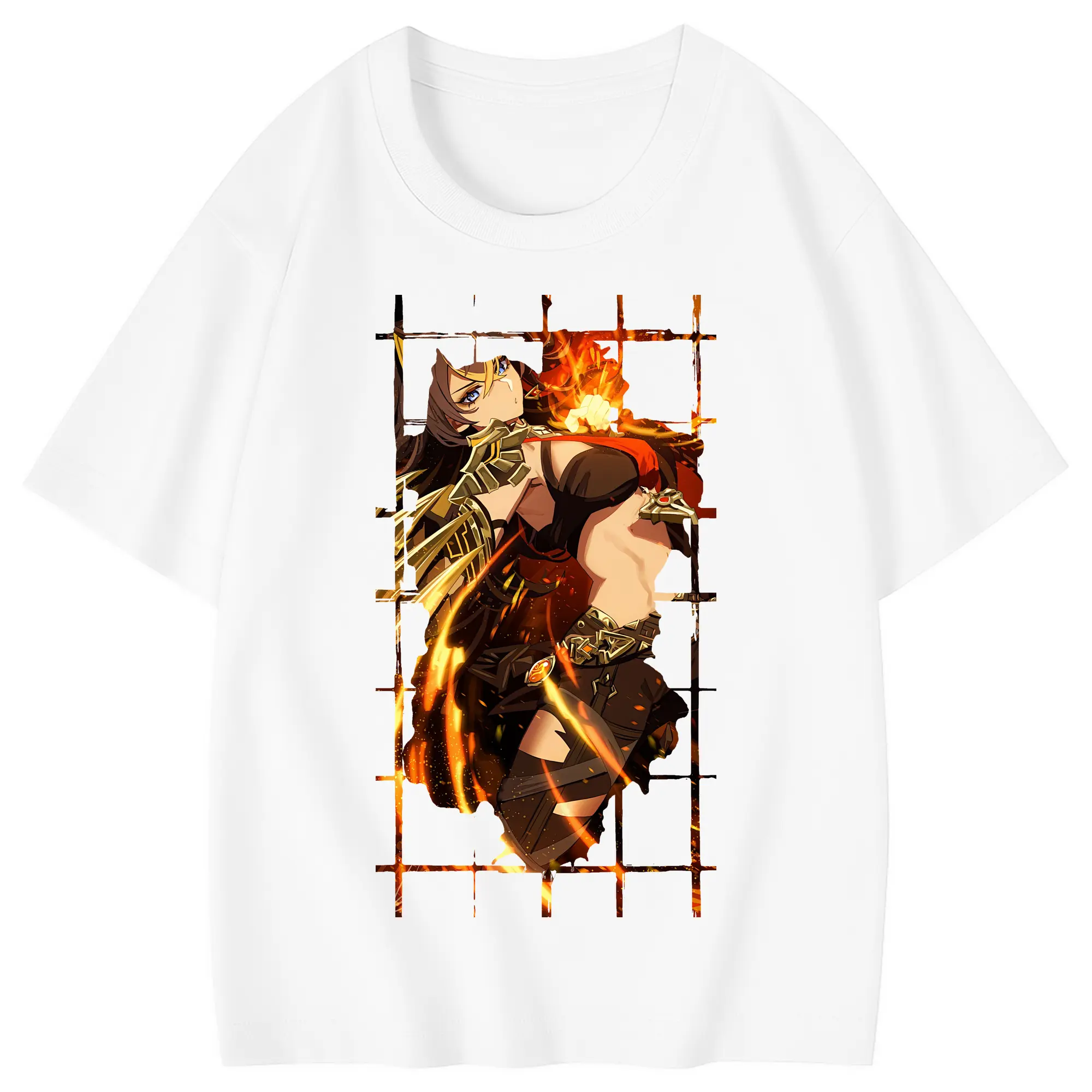 原 神 グッズ ディシア - 綿100％ キッズTシャツ ・ フロントプリント ・ 快適 通気性 ・ スポーツ カジュアル 散歩用