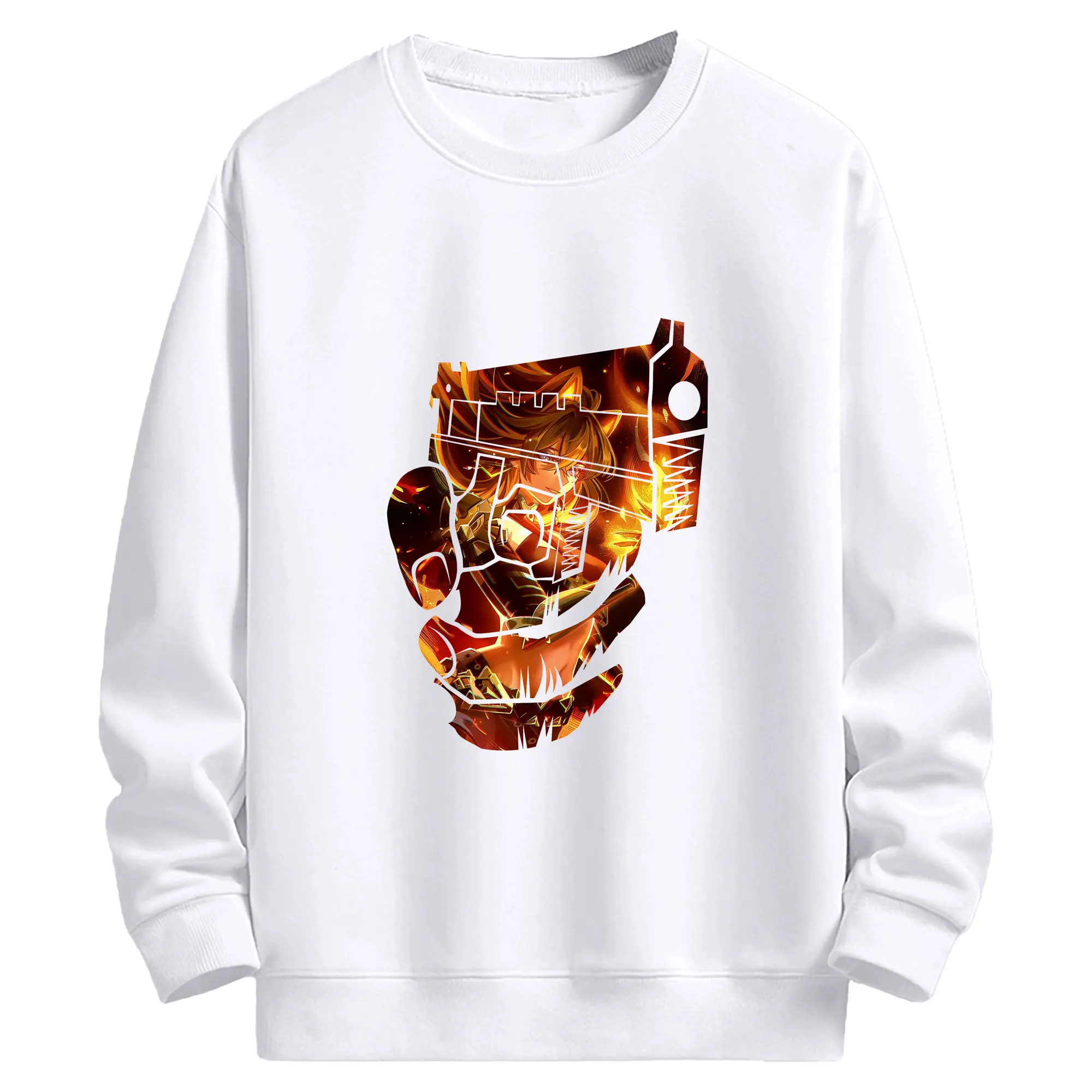 原 神 グッズ ディシア - 高品質 クルーネック スウェット ・ コットン59％ ポリエステル41％ ・ ユニセックス 長袖 トレーナー ・ カジュアル デイリー スポーツ 散歩用