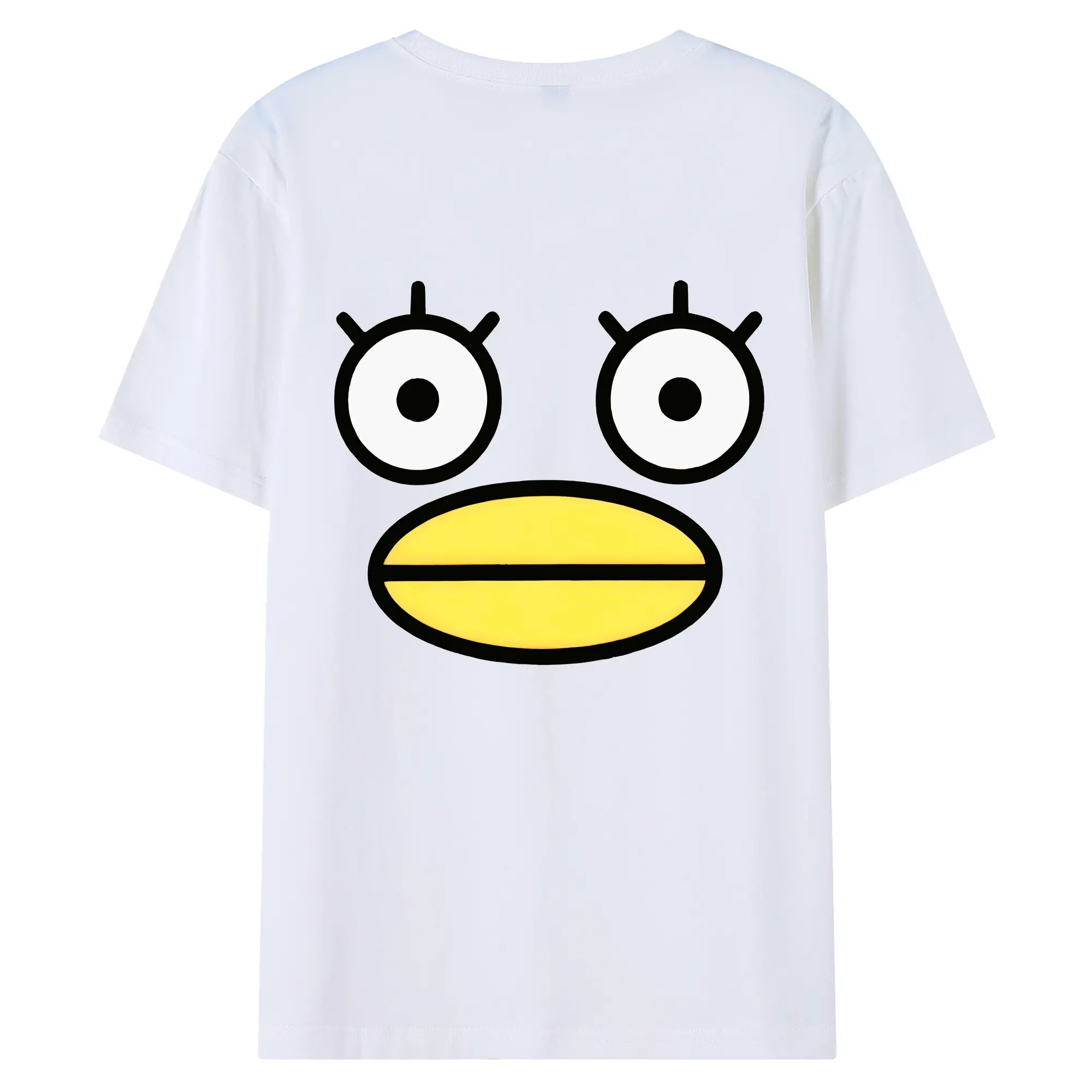 銀魂 グッズ エリザベス - 綿100％ 半袖Tシャツ ・ バックプリント ・ 快適 通気性 ・ 日常使い 散歩 スポーツ用