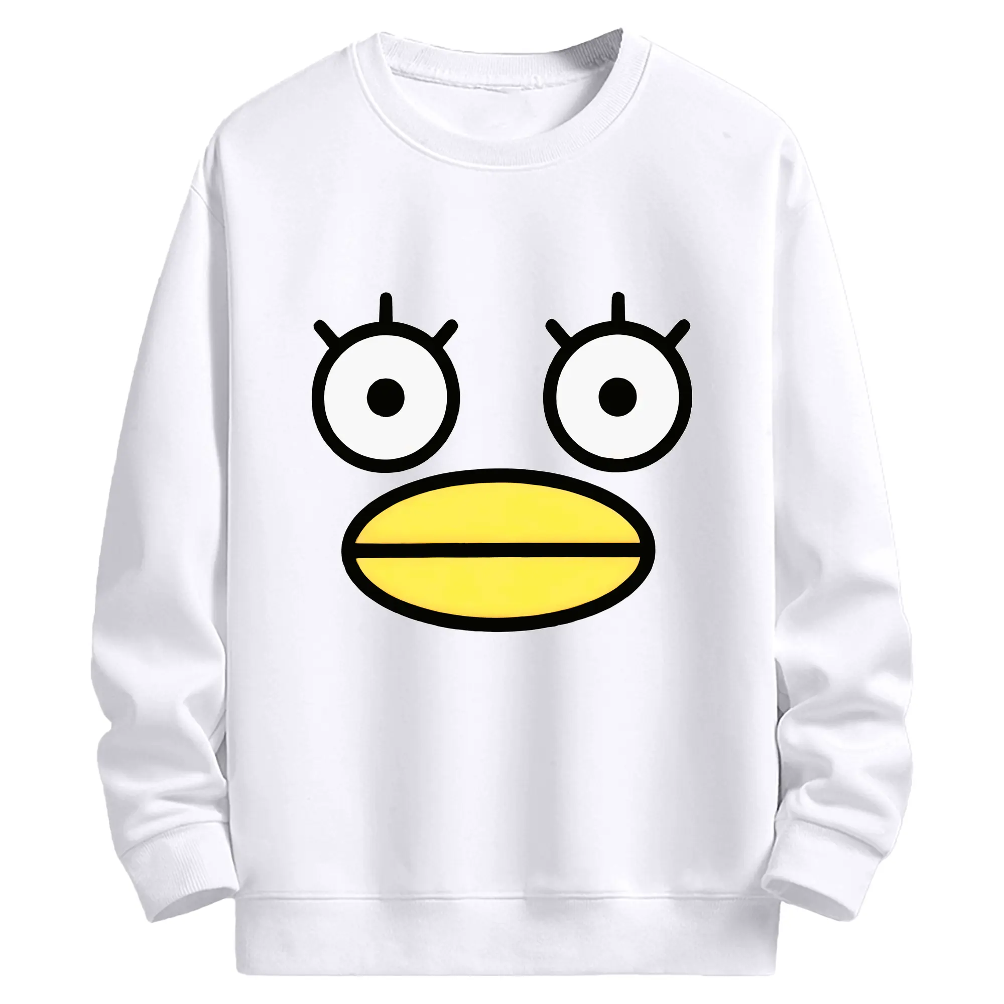 銀魂 グッズ エリザベス - 高品質 クルーネック スウェット ・ コットン59％ ポリエステル41％ ・ ユニセックス 長袖 トレーナー ・ カジュアル デイリー スポーツ 散歩用