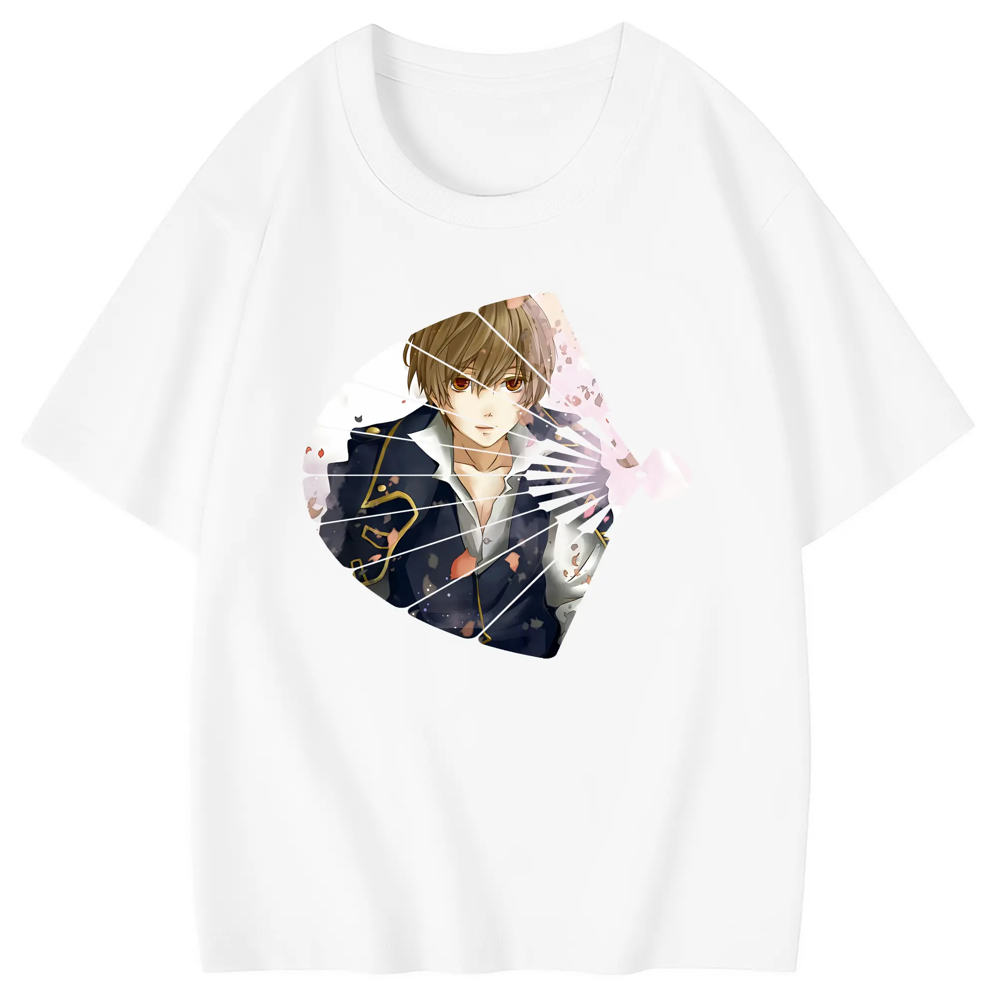 銀魂 グッズ 沖田 総悟 - 綿100％ キッズTシャツ ・ フロントプリント ・ 快適 通気性 ・ スポーツ カジュアル 散歩用