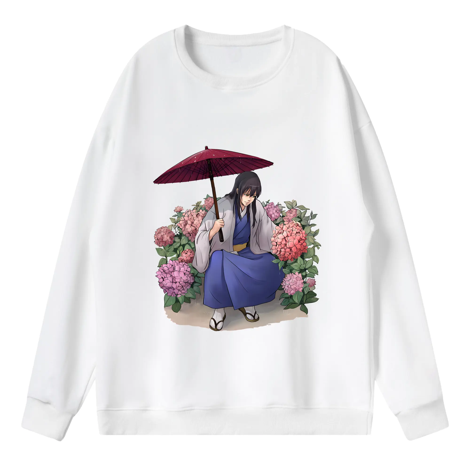 銀魂 グッズ 桂 小太郎 - 薄手 クルーネック スウェット 裏毛260g · ポリエステル 春秋向け カジュアル 男女兼用 · トレーナー デイリー スポーツ 散歩に最適