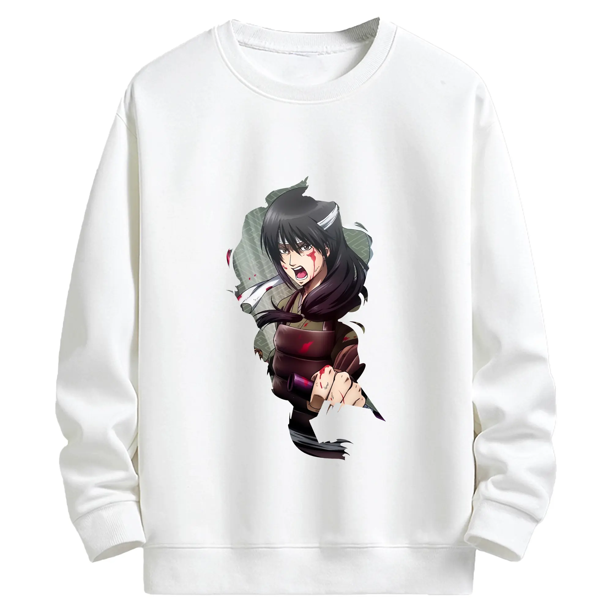 銀魂 グッズ 桂 小太郎 - キッズ クルーネックスウェットシャツ ・ フロントプリント ・ 綿80％ ポリエステル20％ ・ 快適 通学 スポーツ 日常使い お散歩用