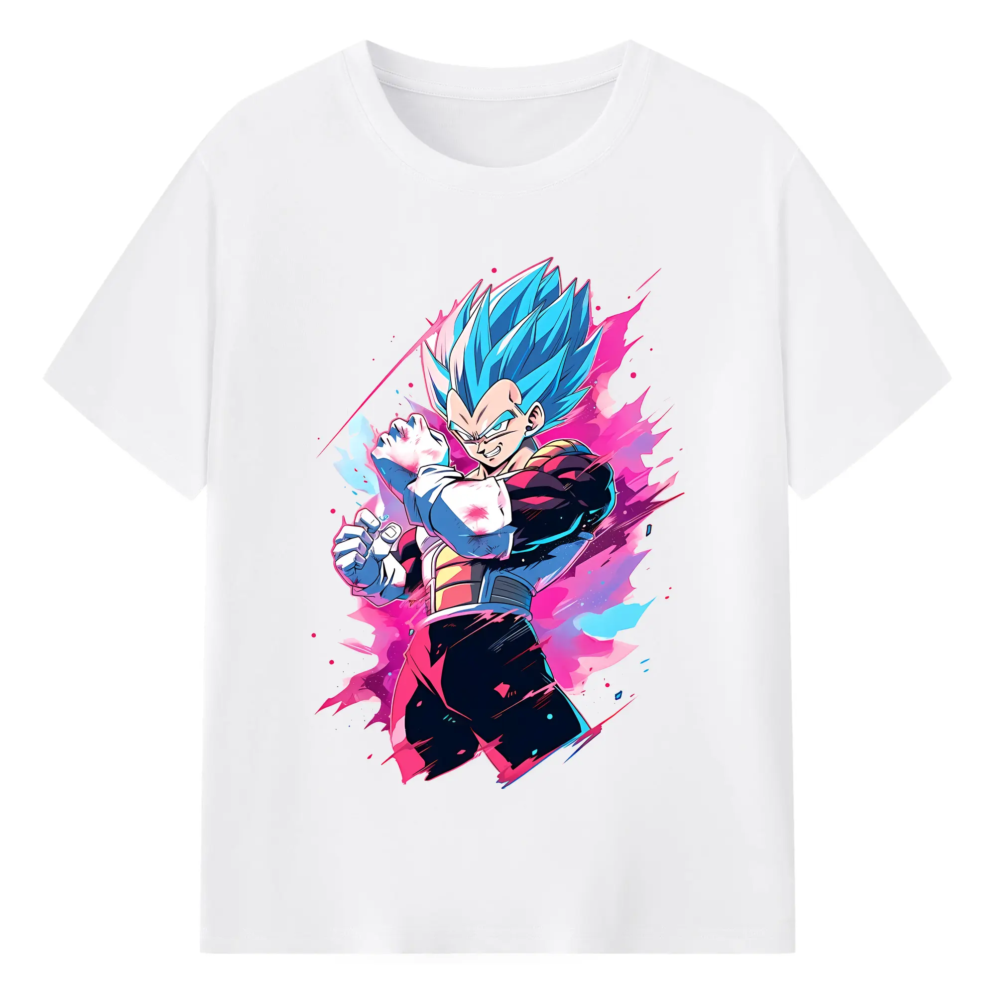 ドラゴンボール グッズ 孫 悟空 - 綿100％ 半袖Tシャツ ・ フロントプリント ・ 快適 通気性 ・ 日常使い 散歩 スポーツ用