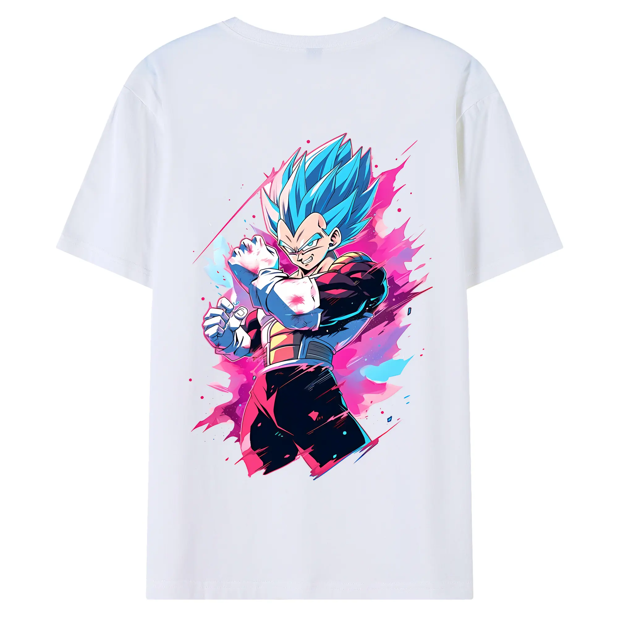 ドラゴンボール グッズ 孫 悟空 - 綿100％ 半袖Tシャツ ・ バックプリント ・ 快適 通気性 ・ 日常使い 散歩 スポーツ用