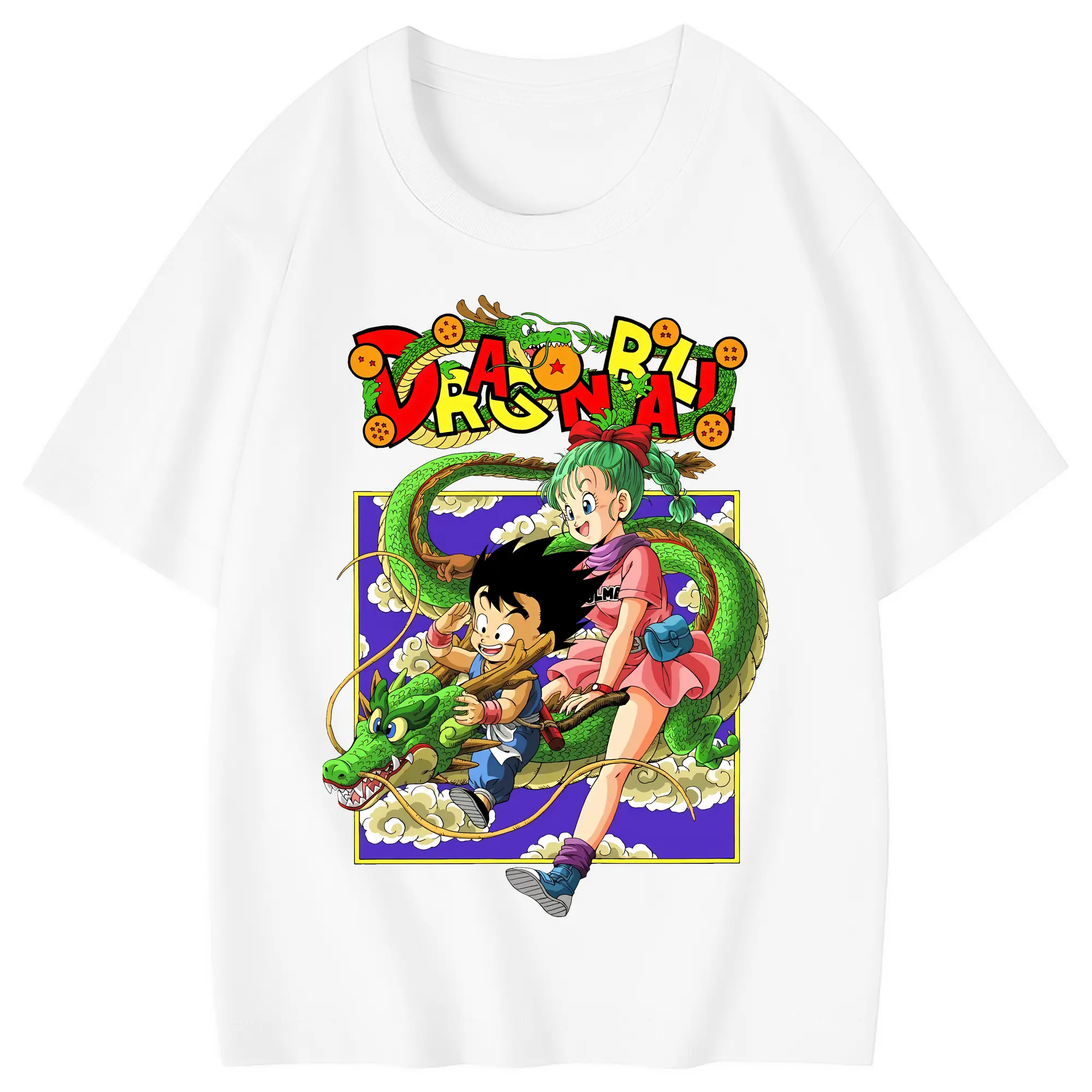 ドラゴンボール グッズ 孫 悟空 - 綿100％ キッズTシャツ ・ フロントプリント ・ 快適 通気性 ・ スポーツ カジュアル 散歩用