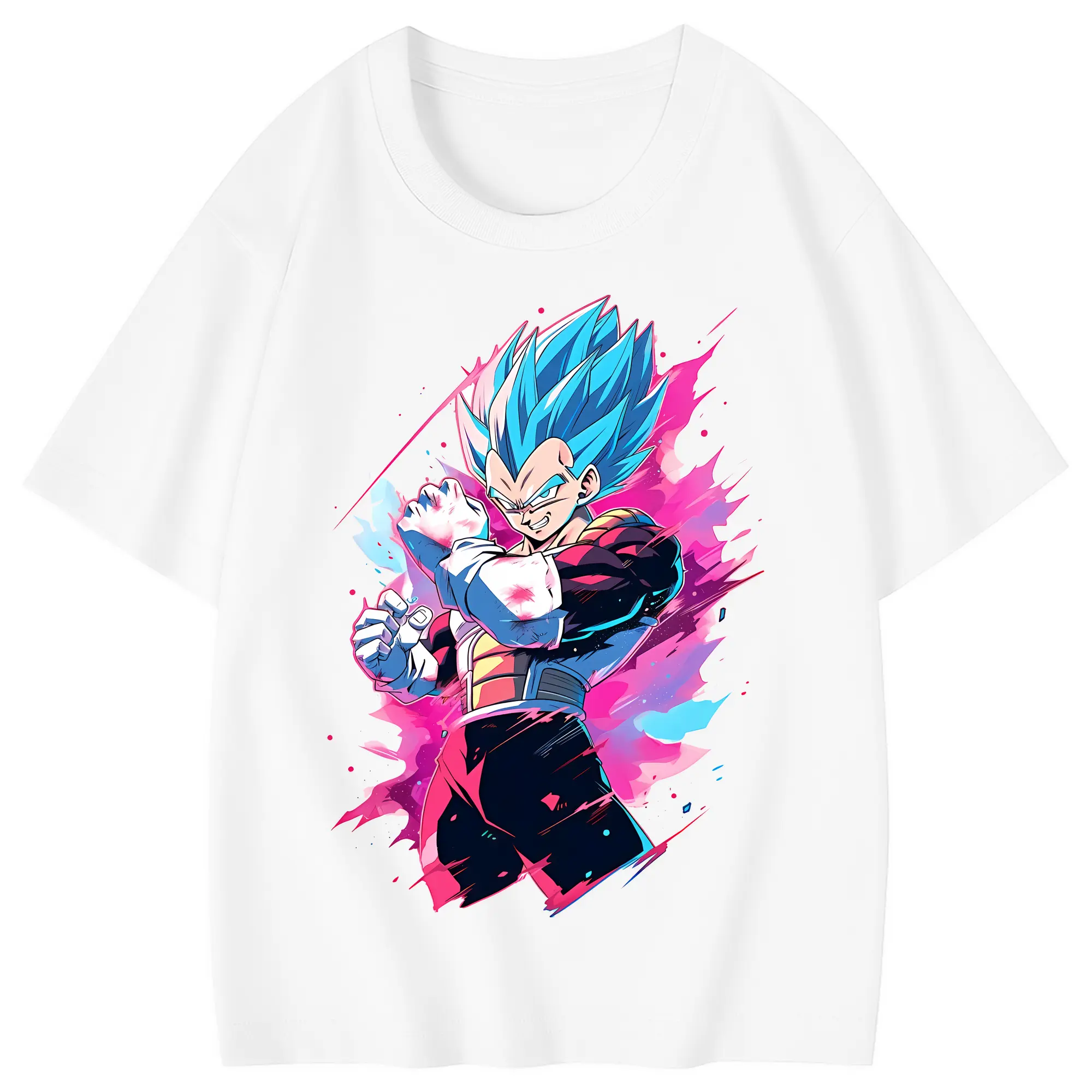 ドラゴンボール グッズ 孫 悟空 - 綿100％ キッズTシャツ ・ フロントプリント ・ 快適 通気性 ・ スポーツ カジュアル 散歩用