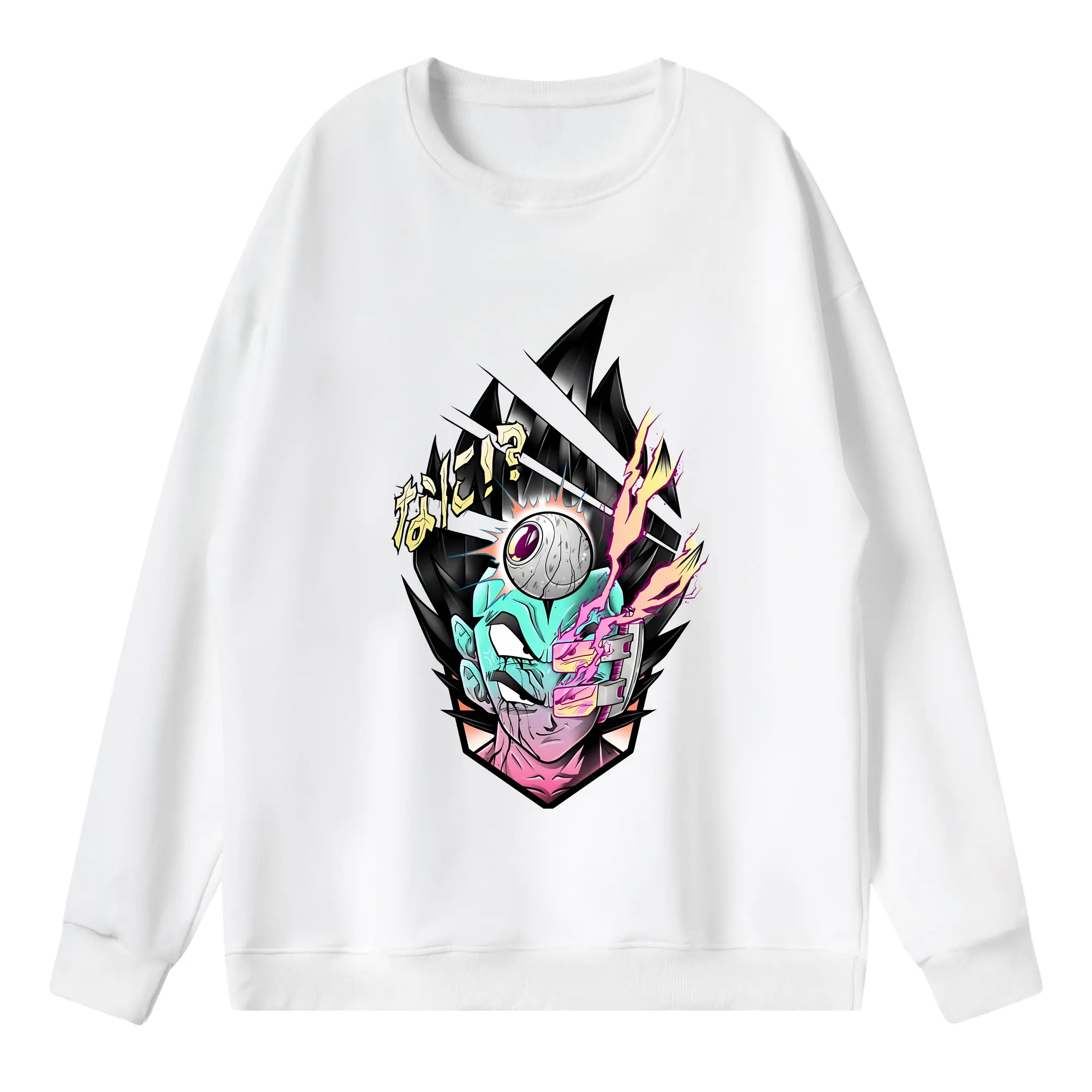 ドラゴンボール グッズ 孫 悟空 - 薄手 クルーネック スウェット 裏毛260g · ポリエステル 春秋向け カジュアル 男女兼用 · トレーナー デイリー スポーツ 散歩に最適