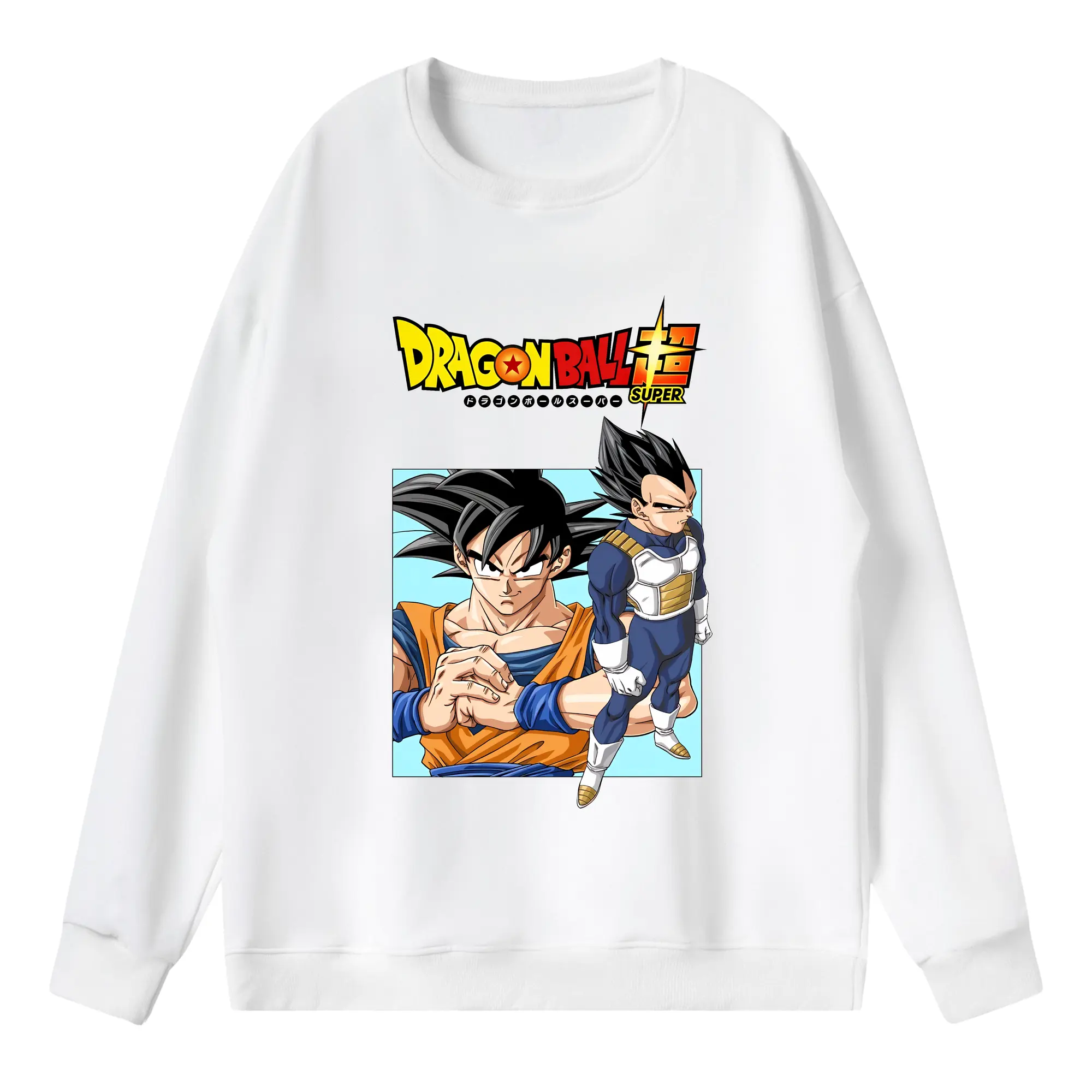 ドラゴンボール グッズ 孫 悟空 - 薄手 クルーネック スウェット 裏毛260g · ポリエステル 春秋向け カジュアル 男女兼用 · トレーナー デイリー スポーツ 散歩に最適