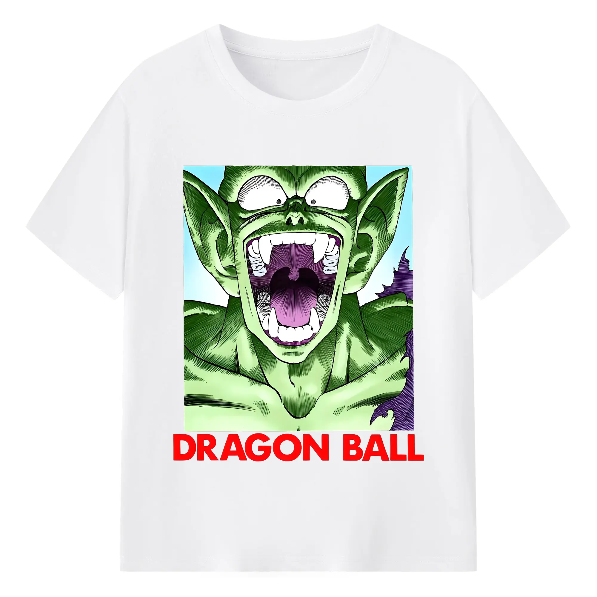 ドラゴンボール グッズ ピッコロ - 綿100％ 半袖Tシャツ ・ フロントプリント ・ 快適 通気性 ・ 日常使い 散歩 スポーツ用